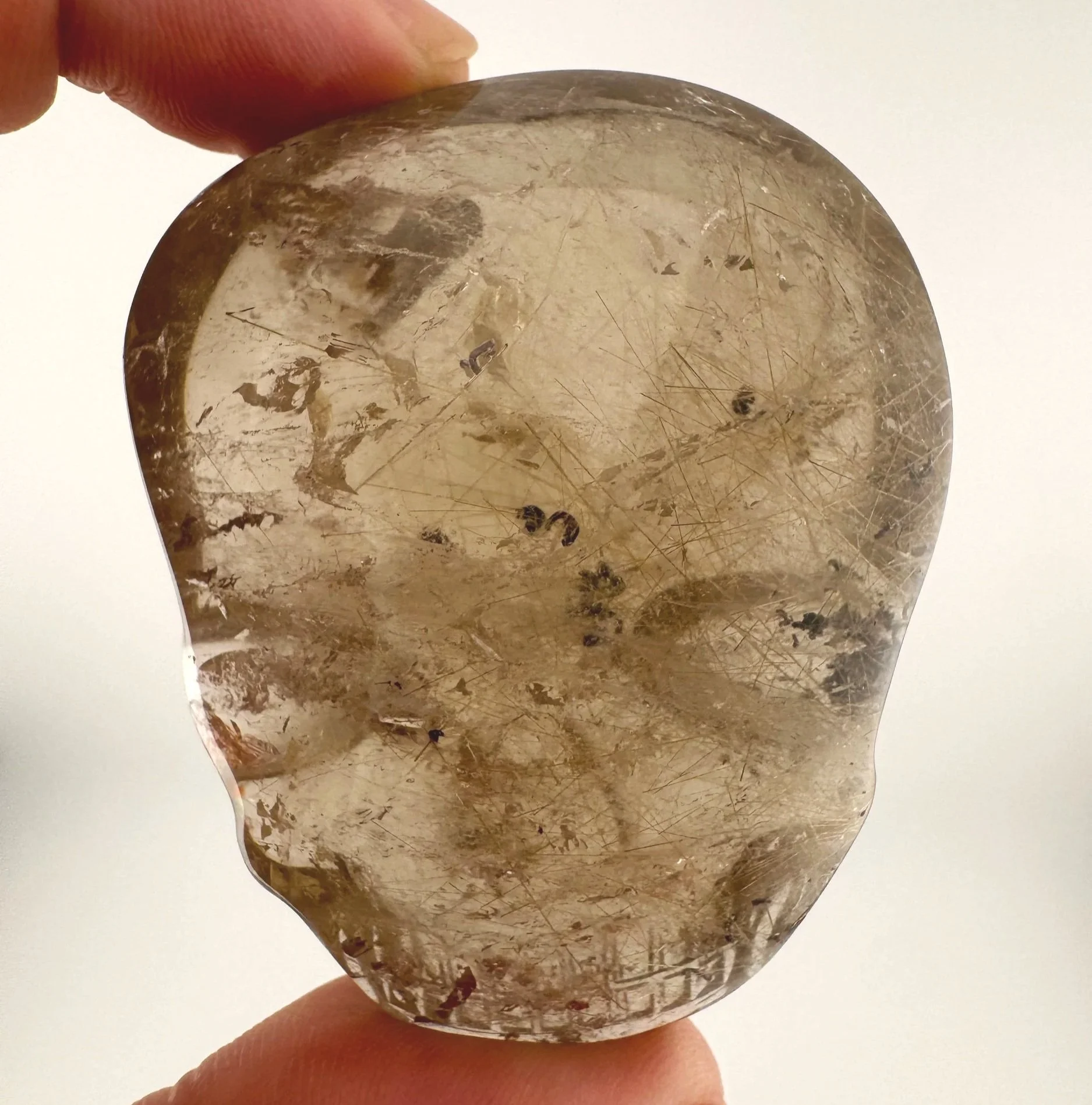 Leandro de Souza Smoky Garden Rutile Magical Child Palm Skull