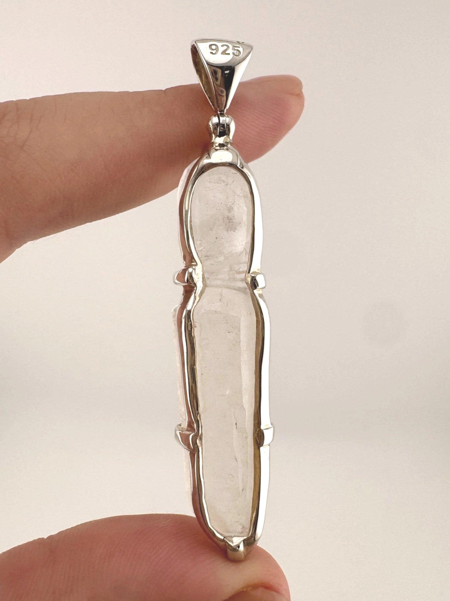 Leandro de Souza Cathedral Quartz Skull Pendant