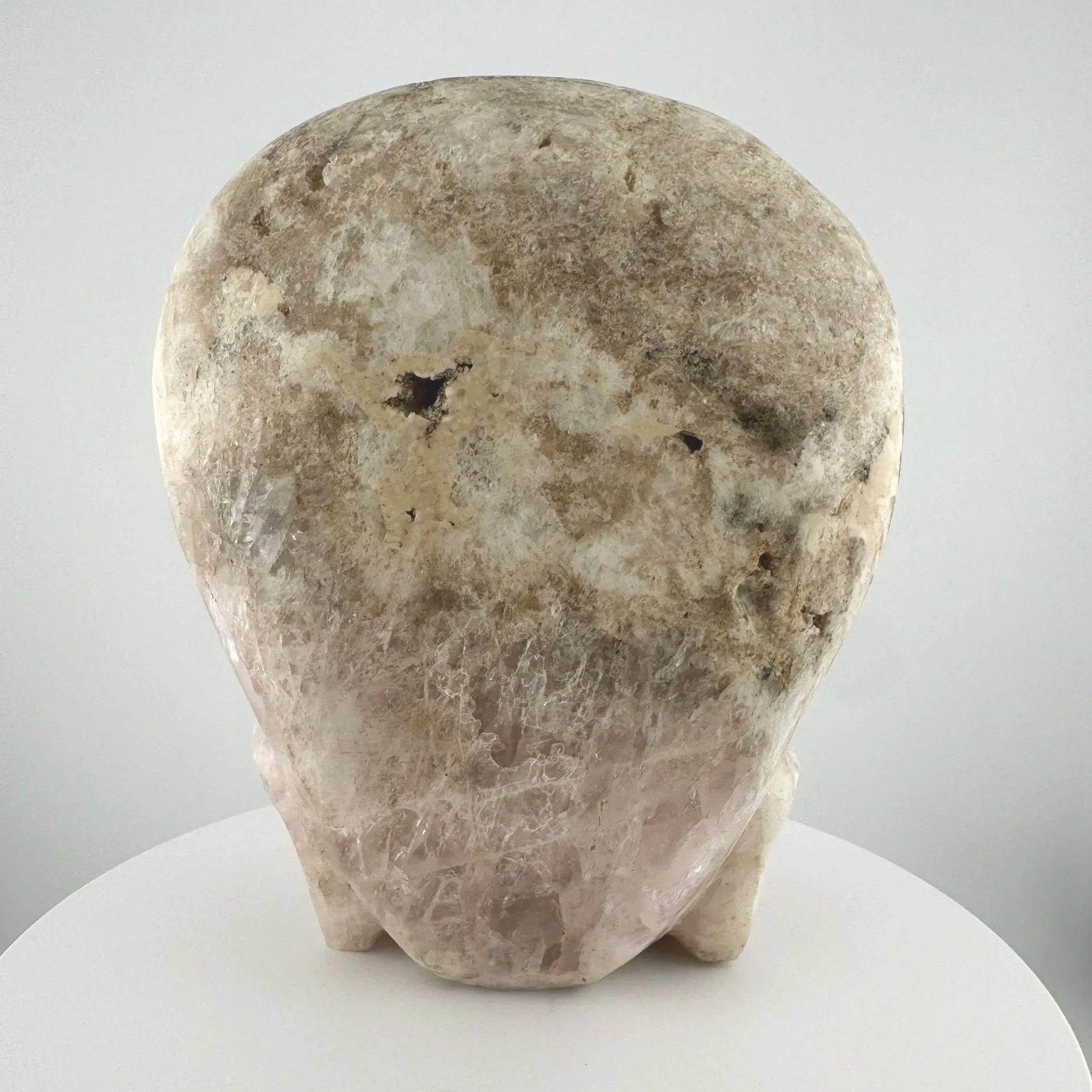 Leandro de Souza Morganite Shaman Skull