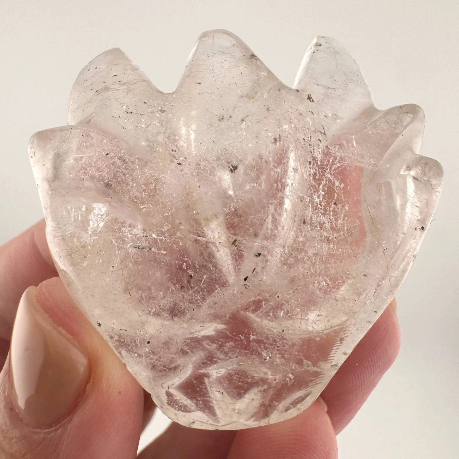 Leandro de Souza Rutilated Quartz Dragon Skull