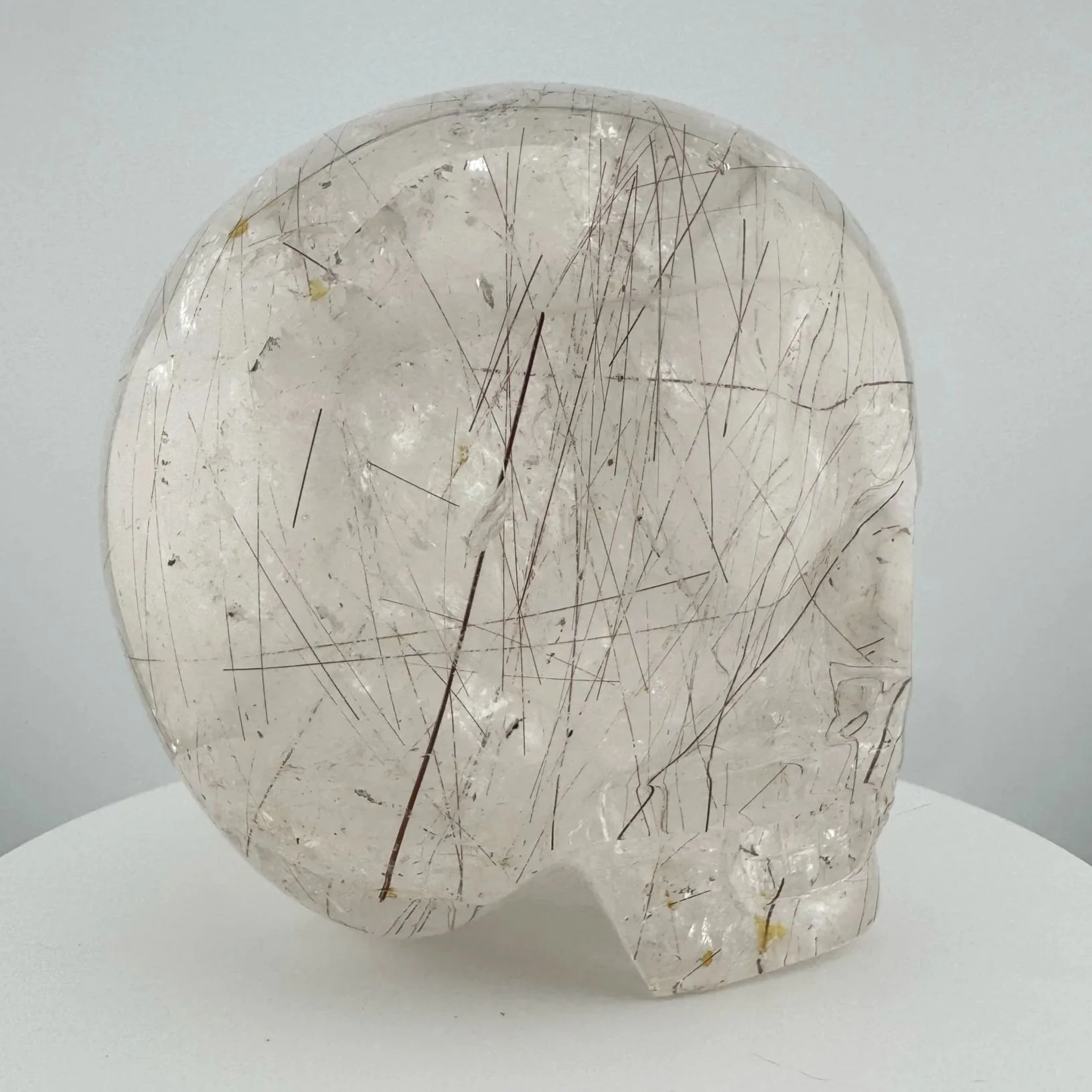 Leandro de Souza Red Rutile in Quartz Magical Child