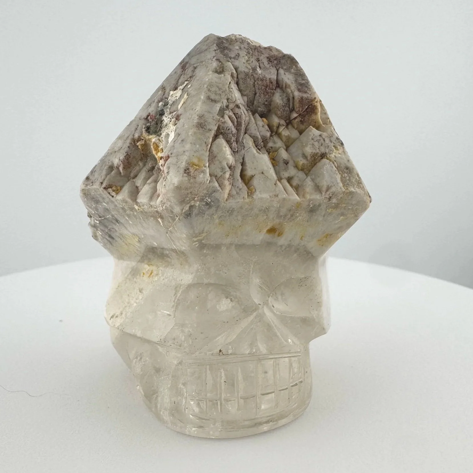 Igor de Souza Candle Quartz Shaman Skull