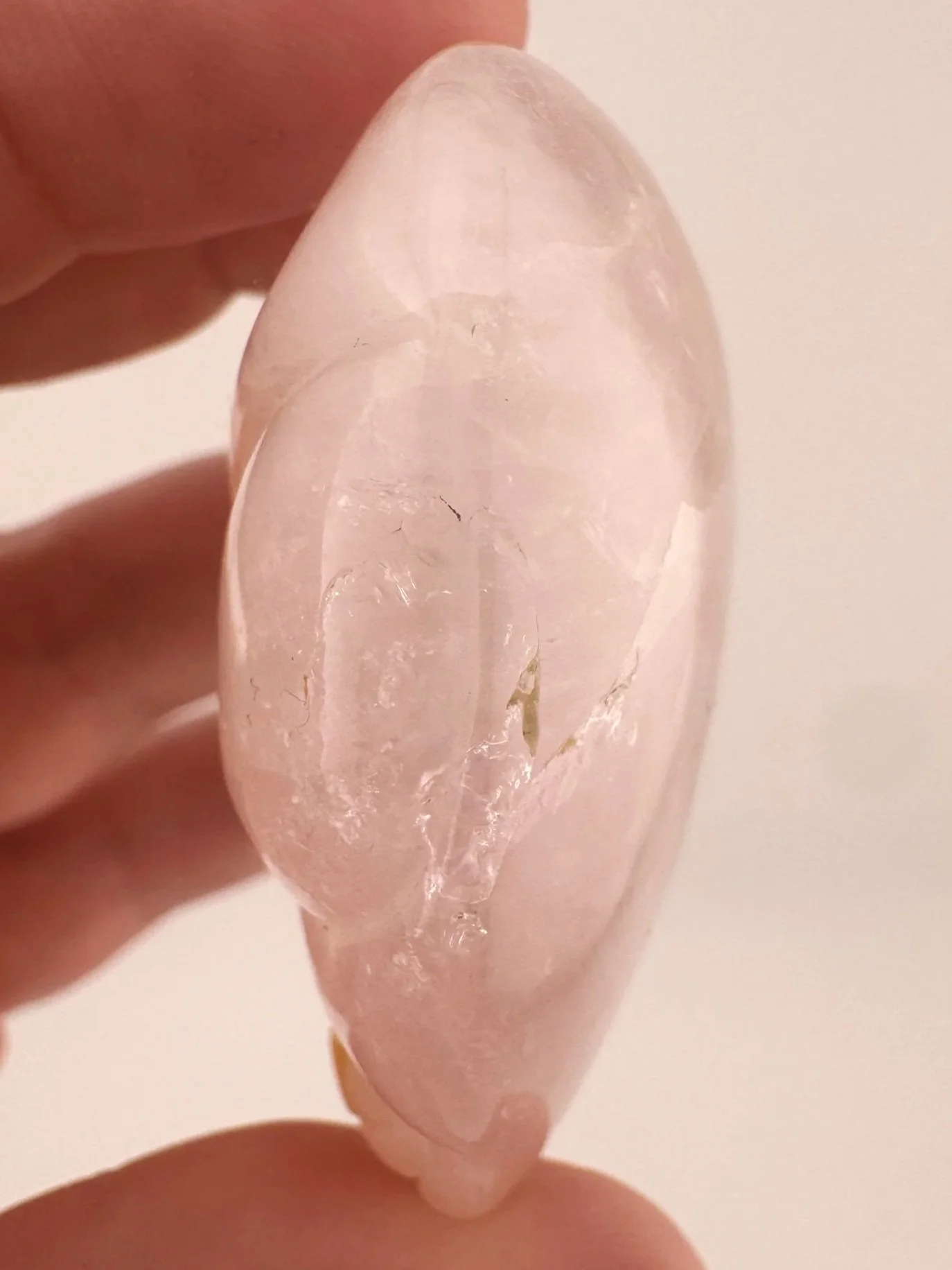 Leandro de Souza Rose Quartz Golden Healer Star Being Palm Skull