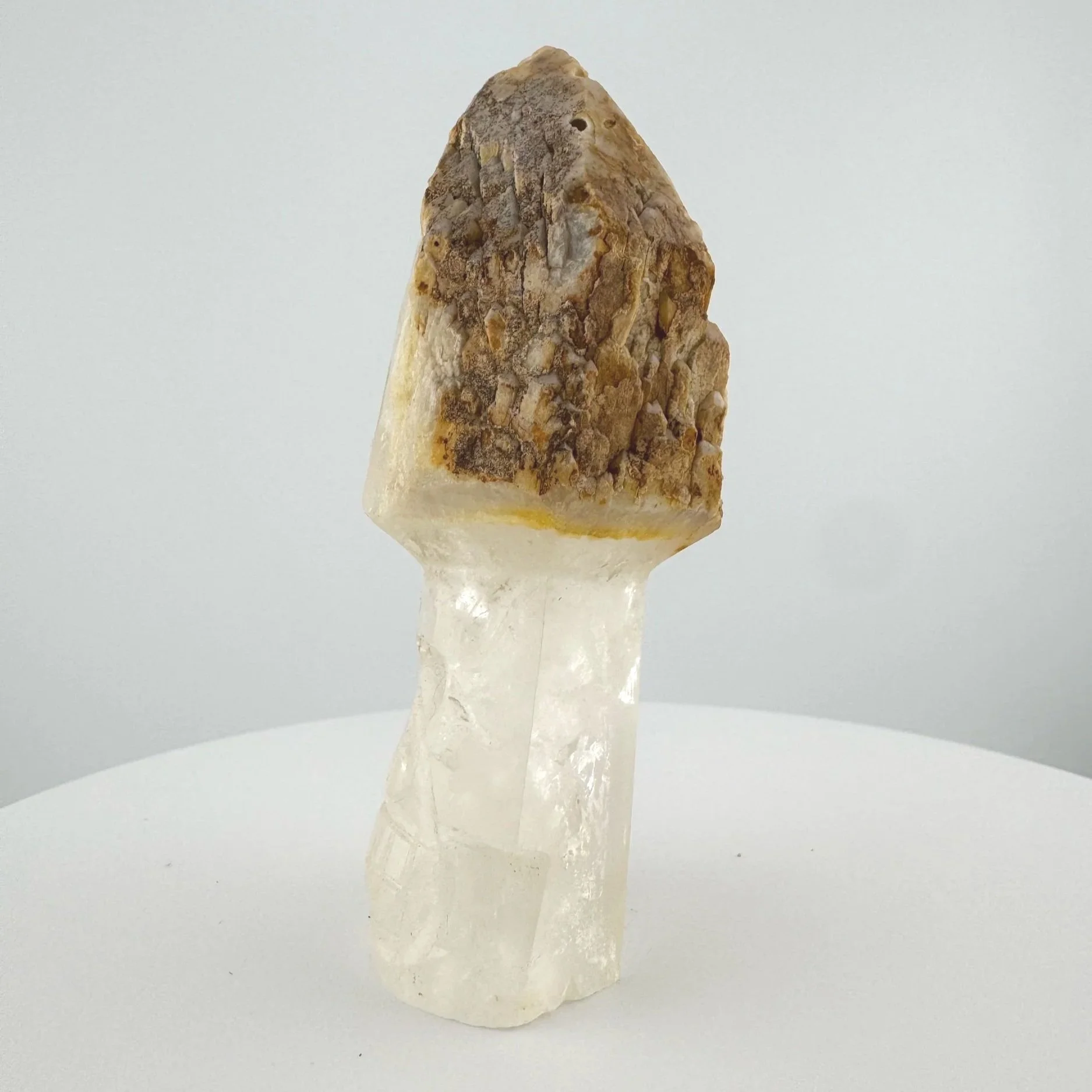 Igor de Souza Candle Quartz Shaman Skull