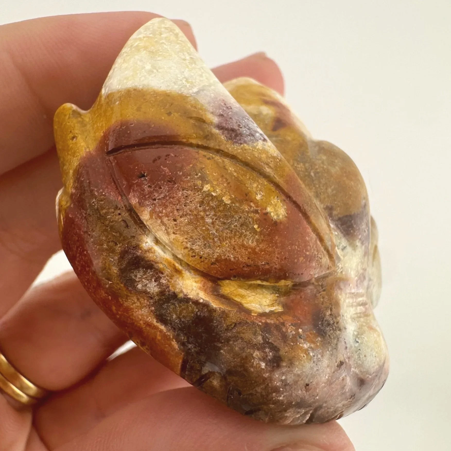 Leandro de Souza Brazilian Jasper Dragon Skull