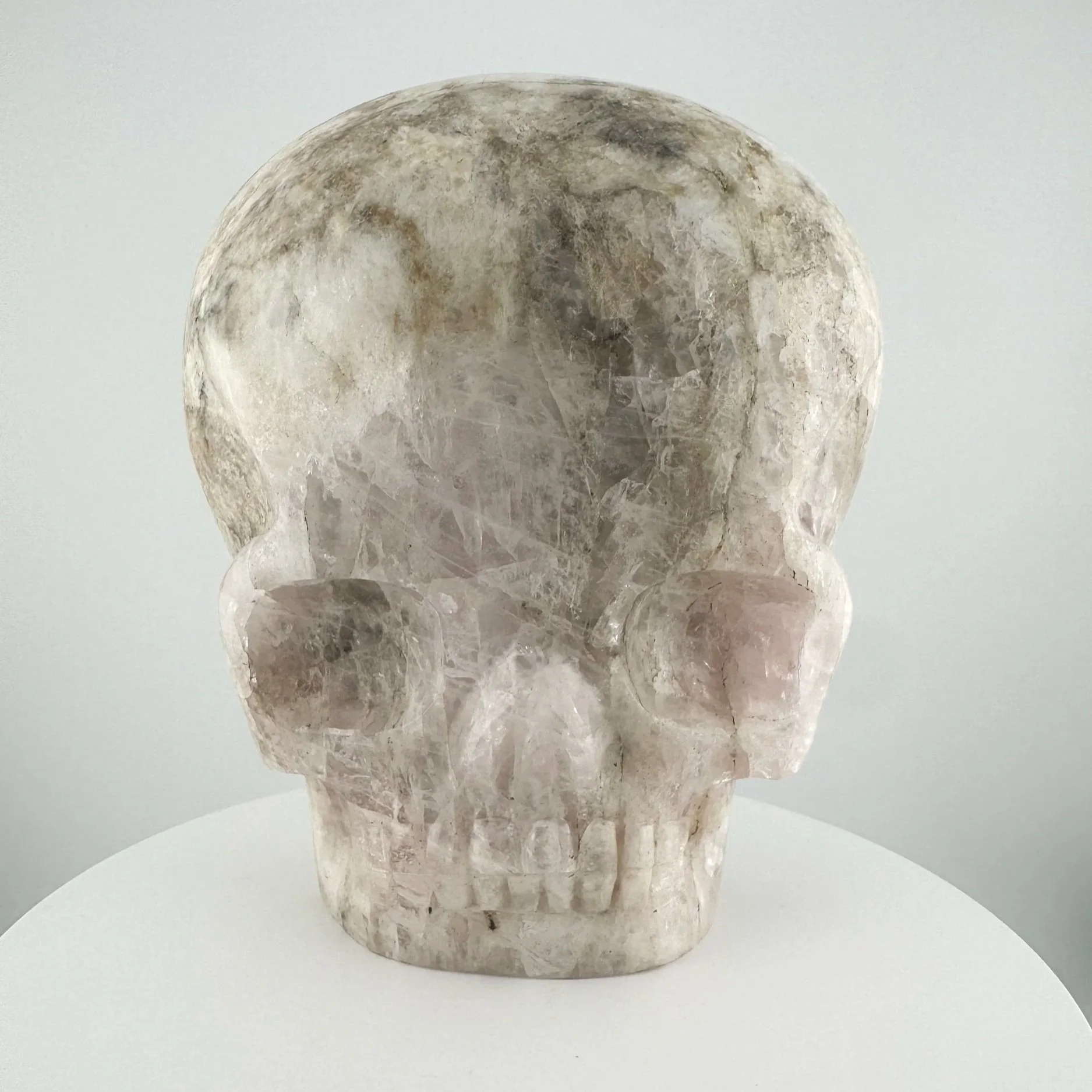 Leandro de Souza Morganite Shaman Skull