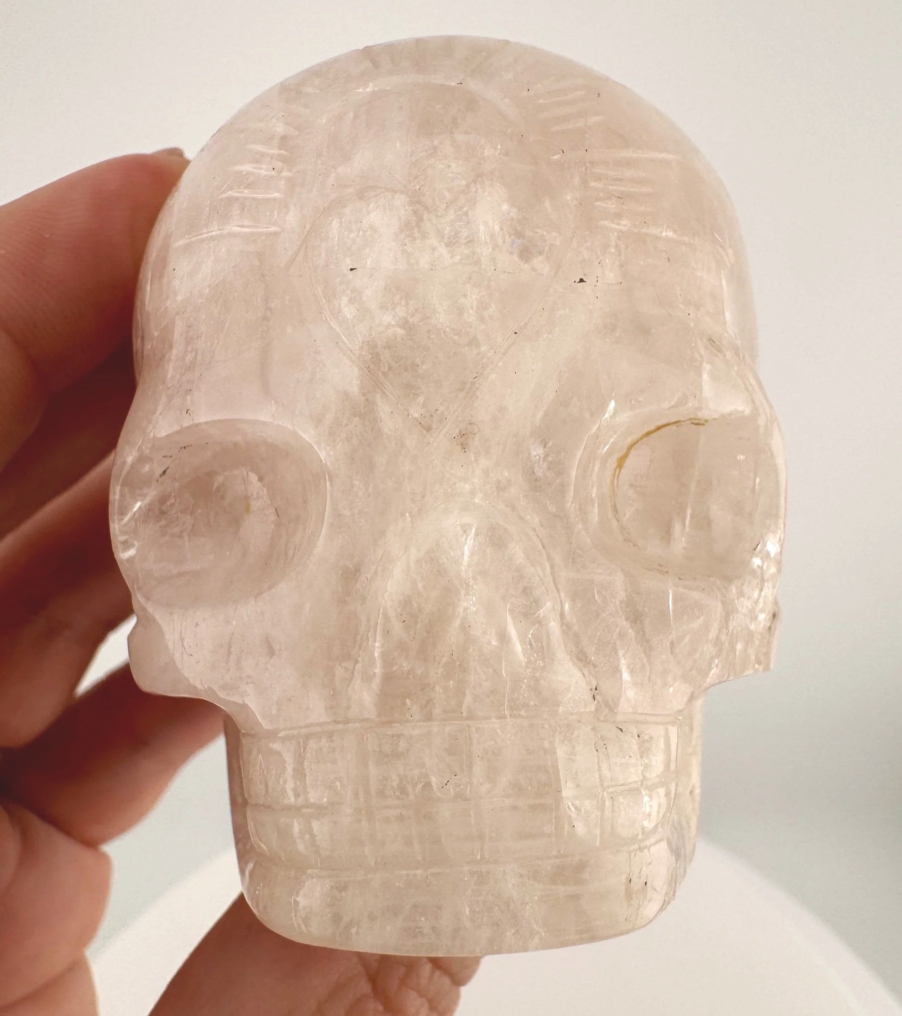 Leandro de Souza Morganite Magical Child Skull
