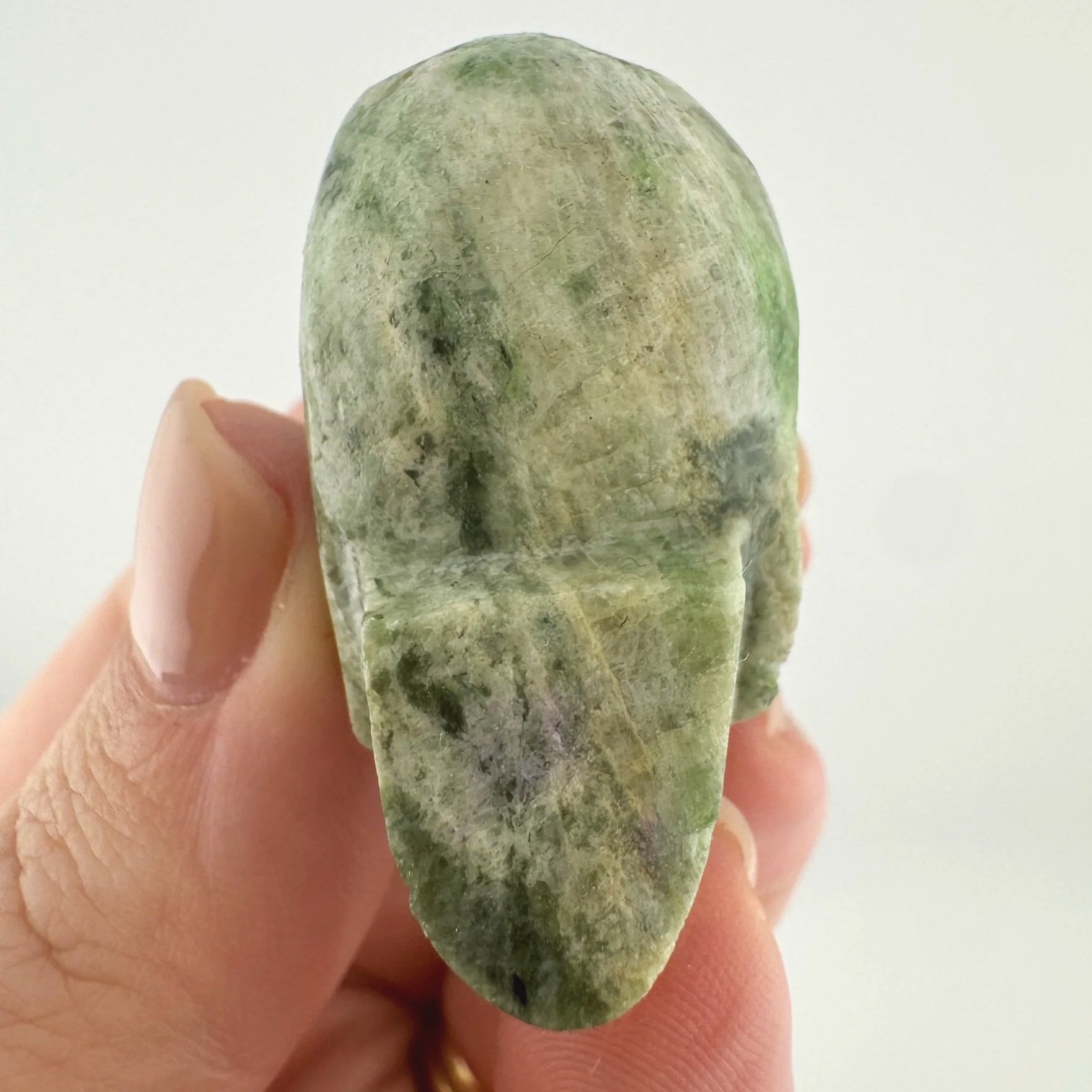 Igor de Souza Green Epidote Skull