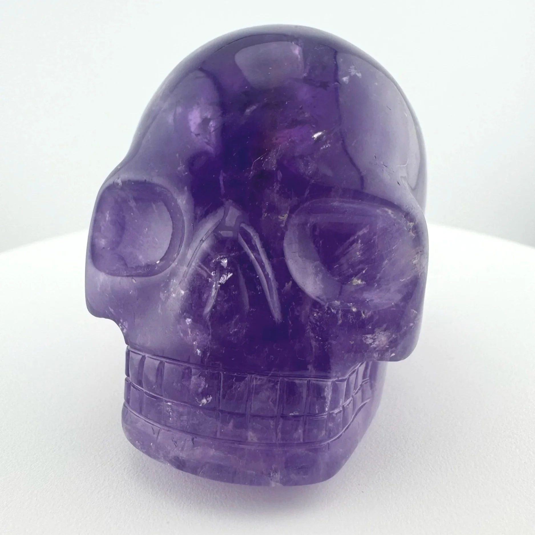 Leandro de Souza Amethyst with Citrine Skull