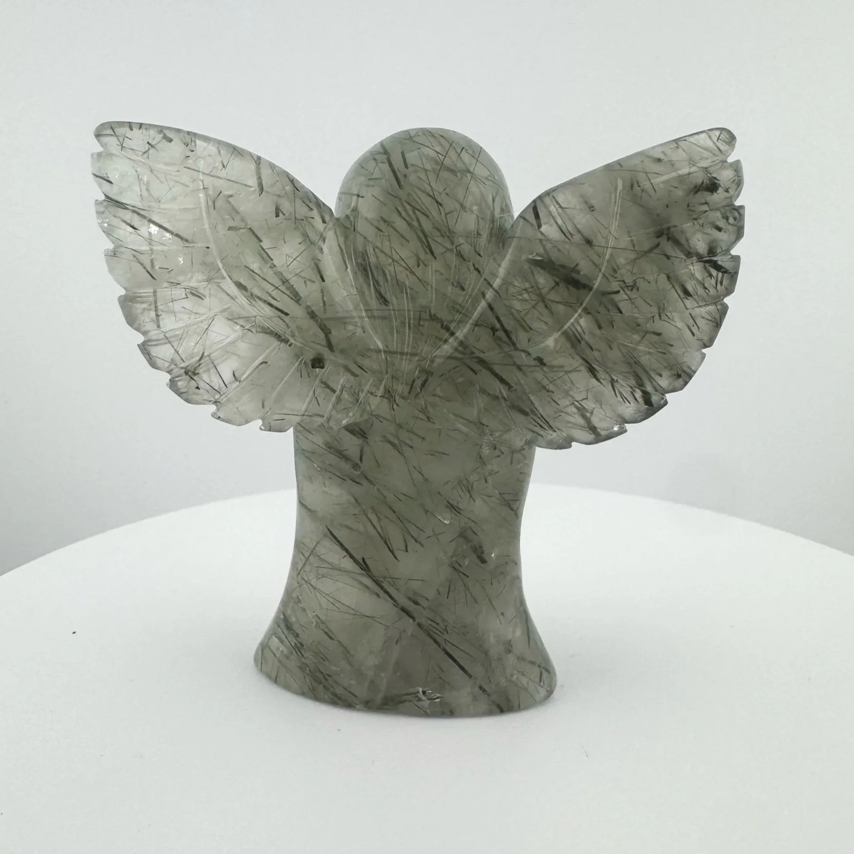 Leandro de Souza Epidote in Quartz Angel