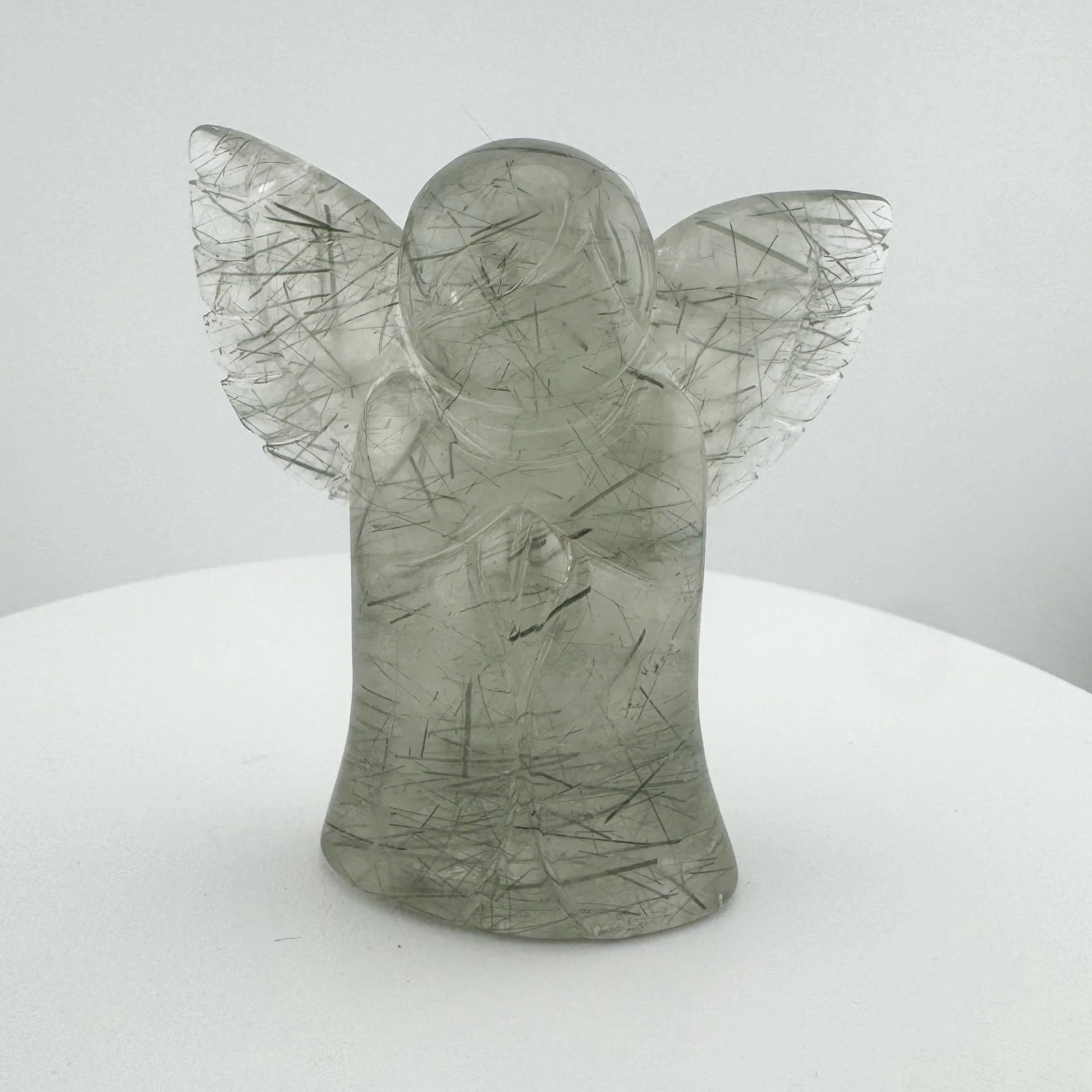 Leandro de Souza Epidote in Quartz Angel