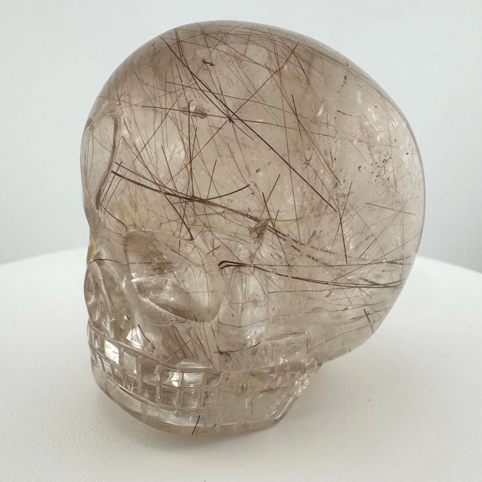 Leandro de Souza Red Rutile in Smoky Quartz Magical Child