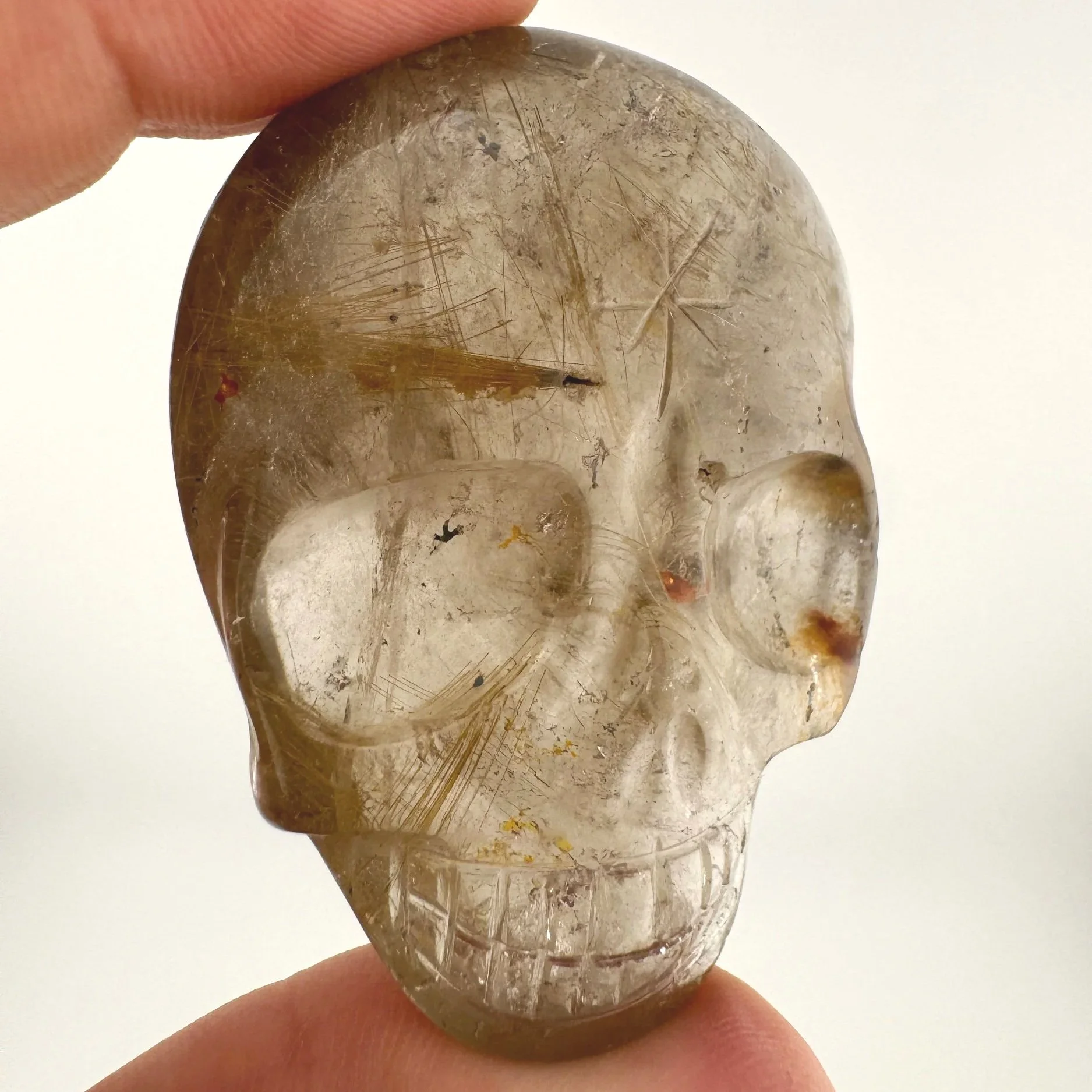Leandro de Souza Marygold Rutile Palm Skull