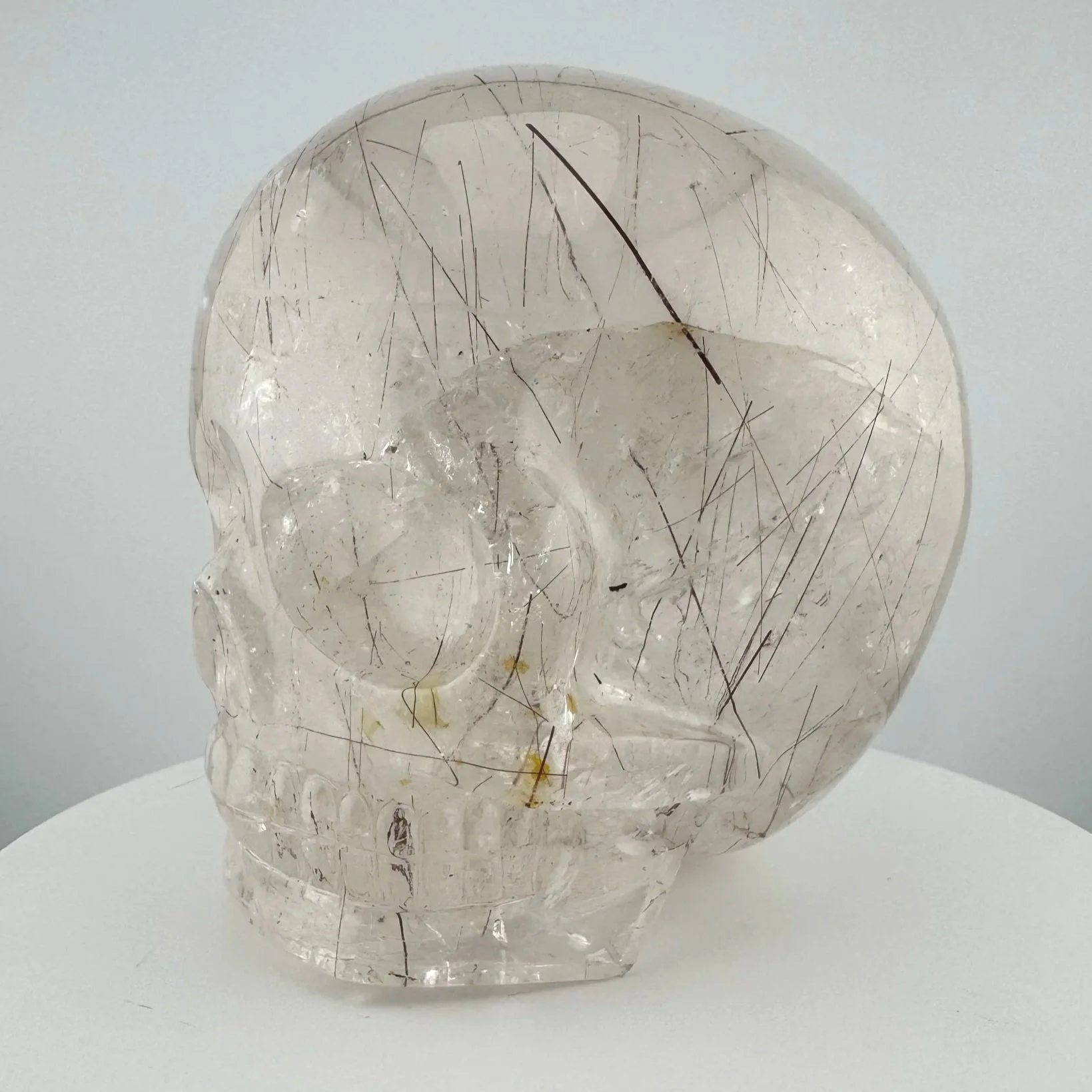 Leandro de Souza Red Rutile in Quartz Magical Child