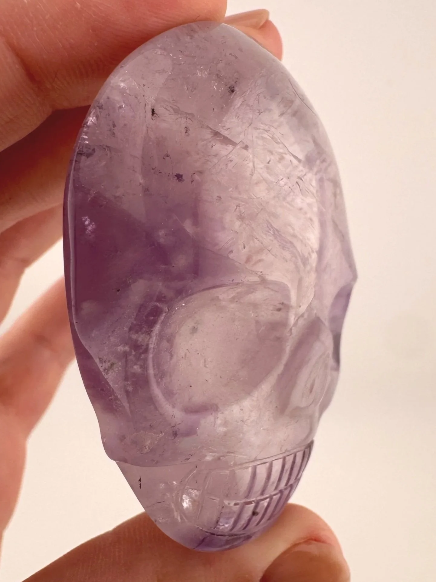 Leandro de Souza Phantom Amethyst Magical Child Palm Skull