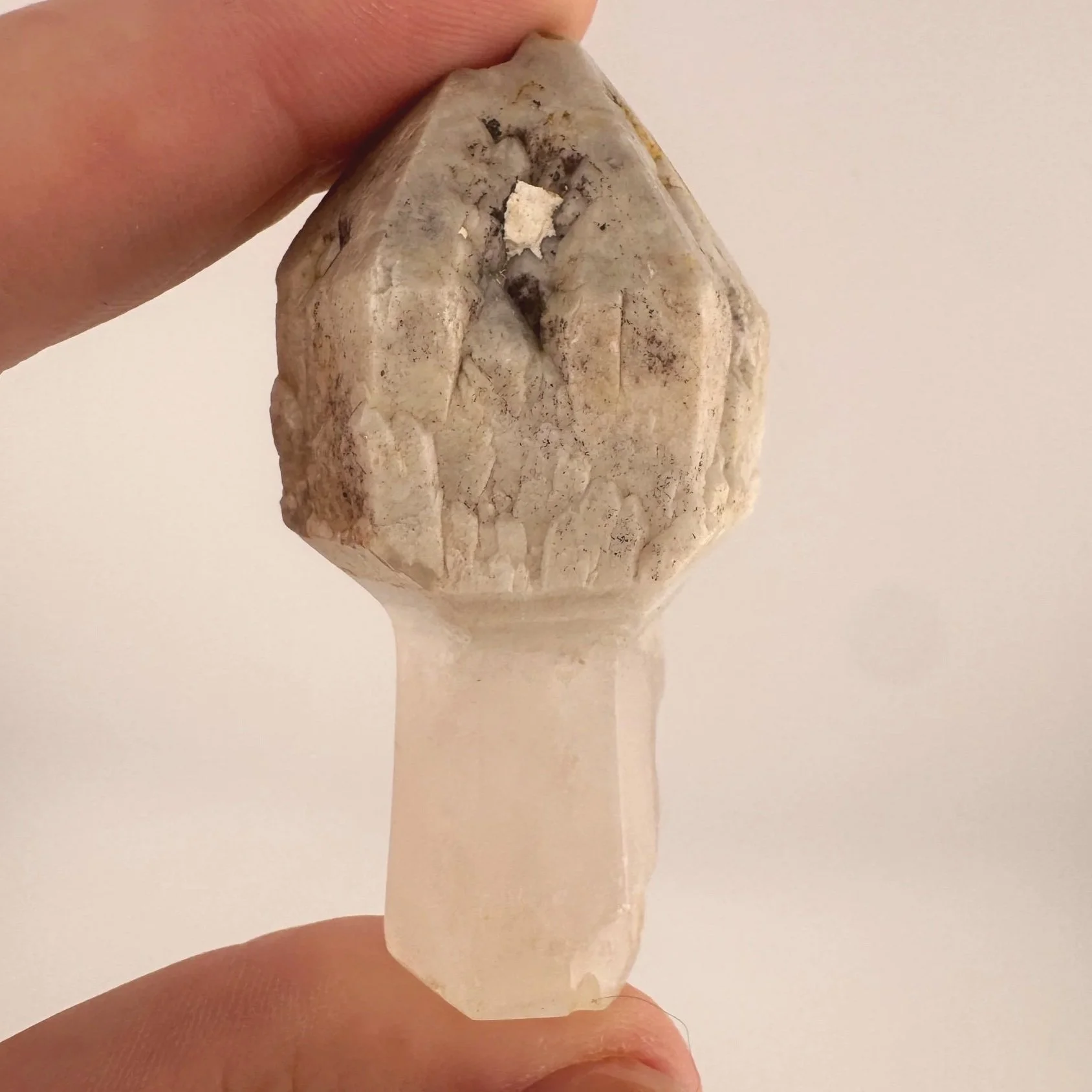 Igor de Souza Candle Quartz Shaman Skull
