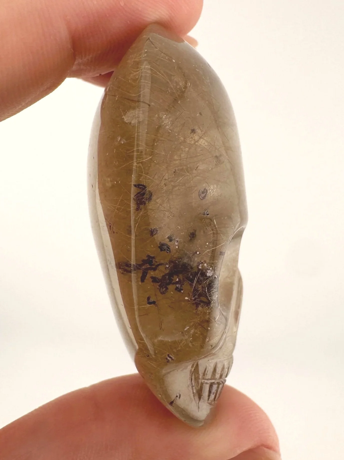 Leandro de Souza Smoky Garden Rutile Magical Child Palm Skull