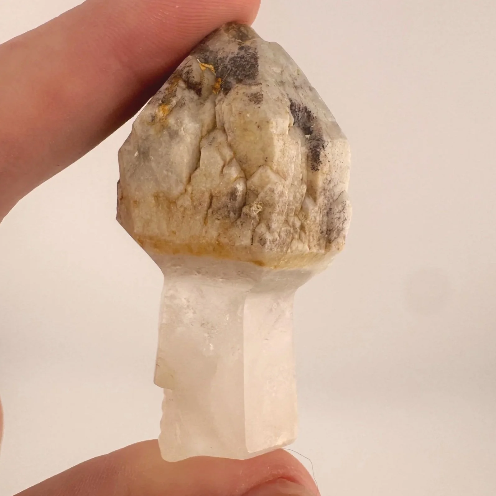 Igor de Souza Candle Quartz Shaman Skull