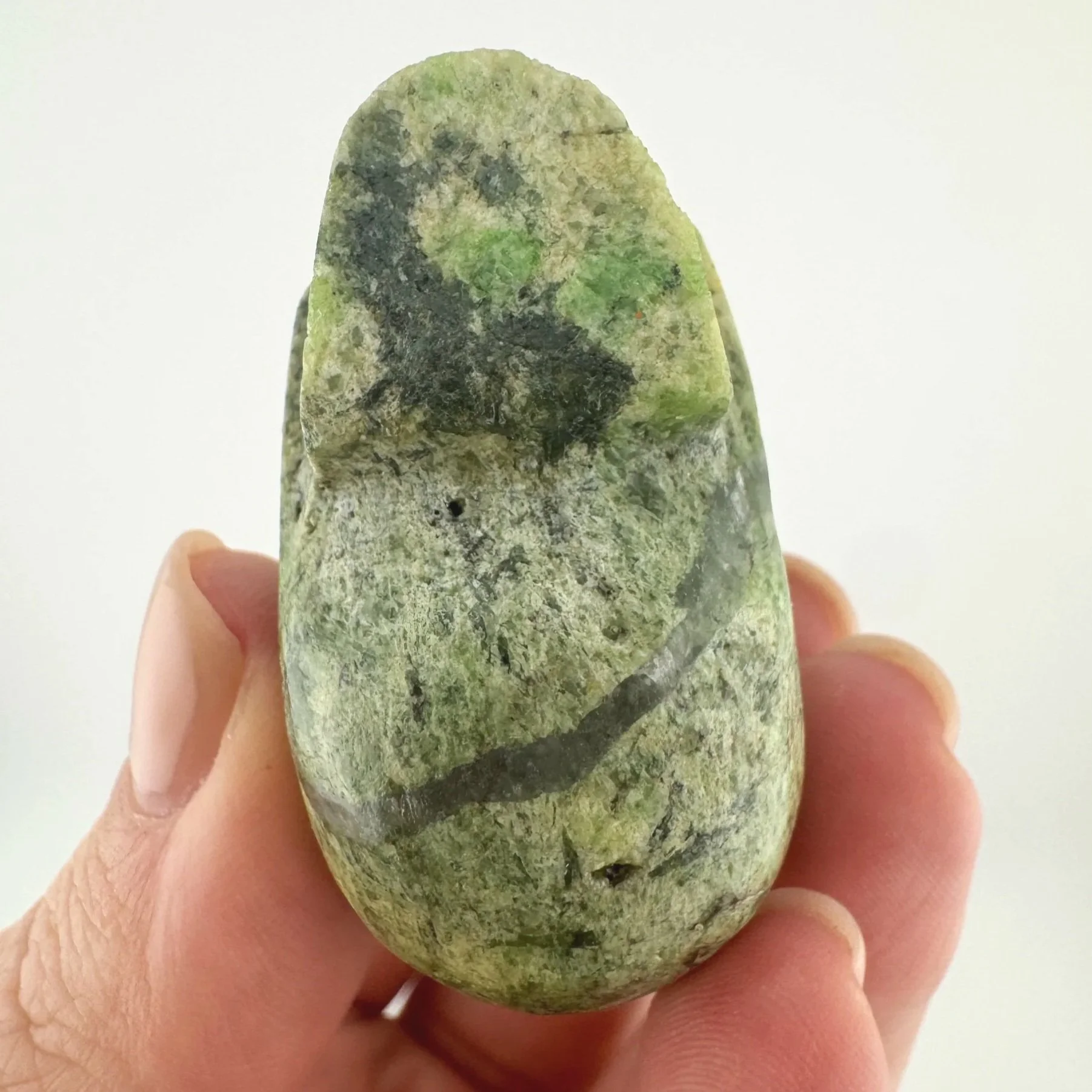 Igor de Souza Green Epidote Skull