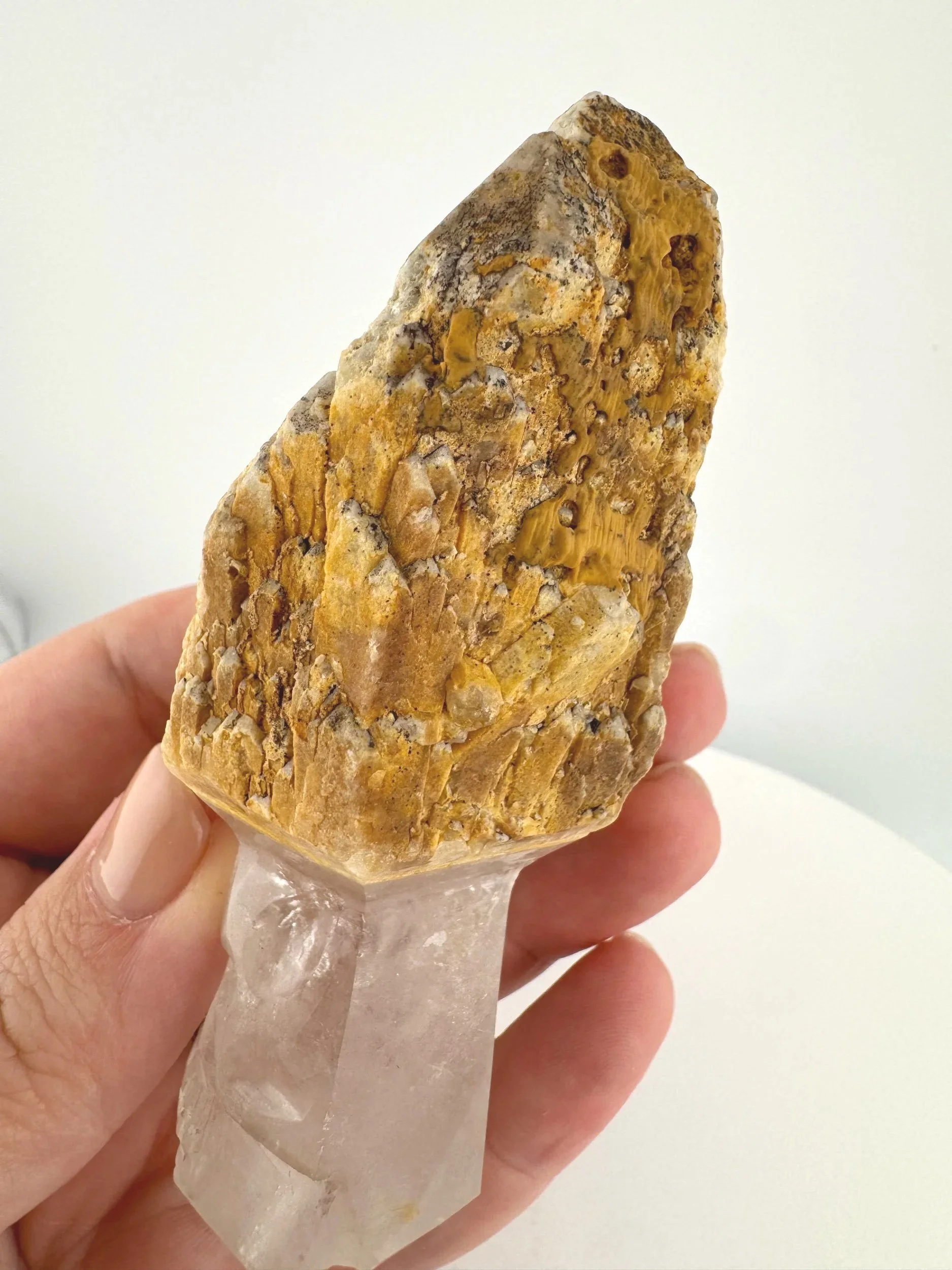 Igor de Souza Candle Quartz Shaman Skull