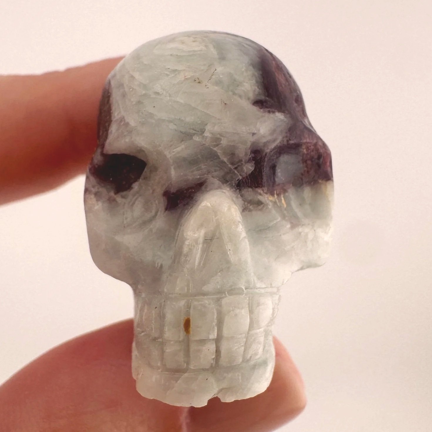 Leandro de Souza Tourmaline in Feldspar Skull