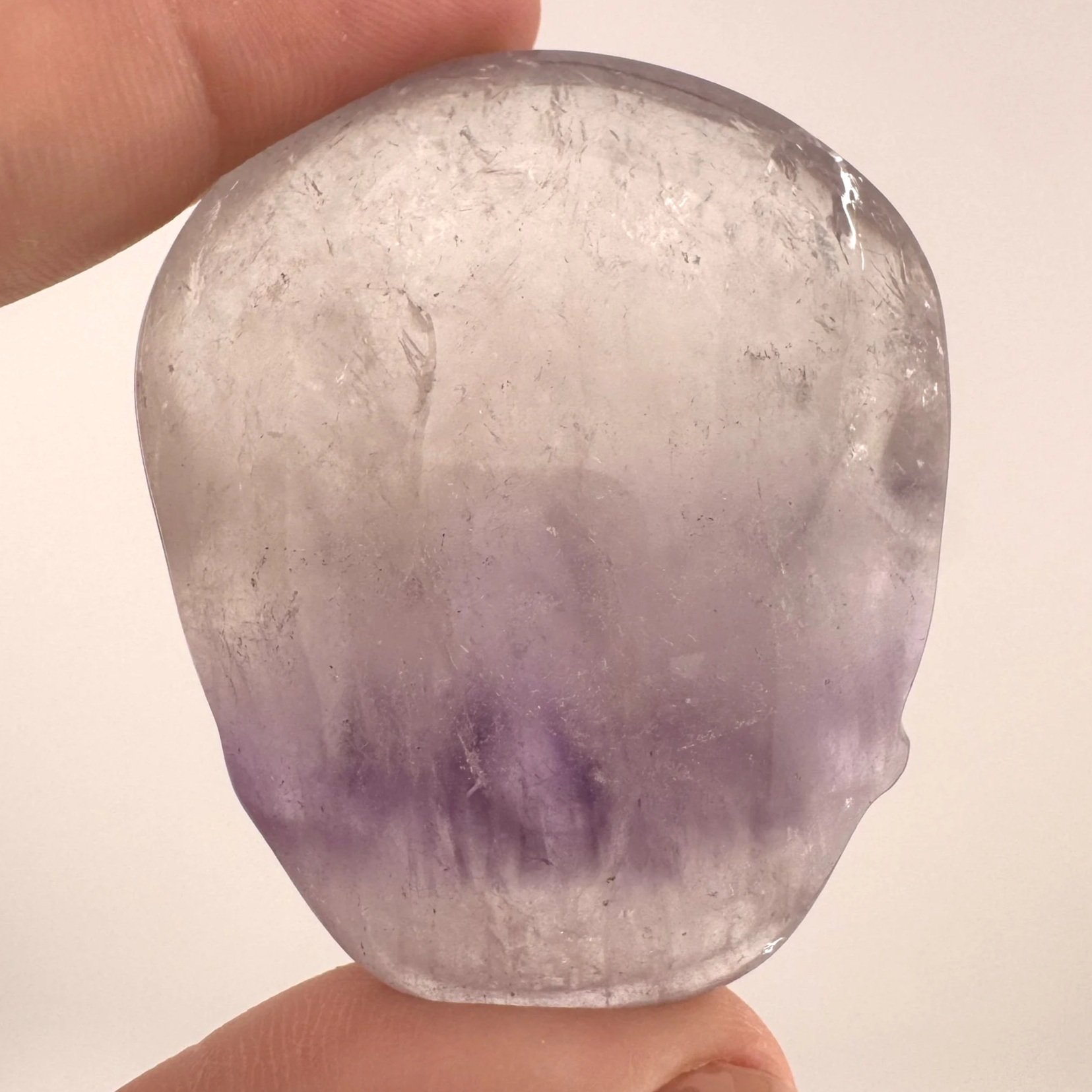Leandro de Souza Phantom Amethyst Magical Child Palm Skull
