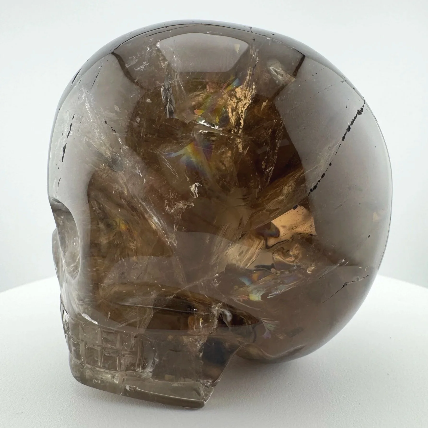 Leandro de Souza Smoky Quartz Magical Child Skull