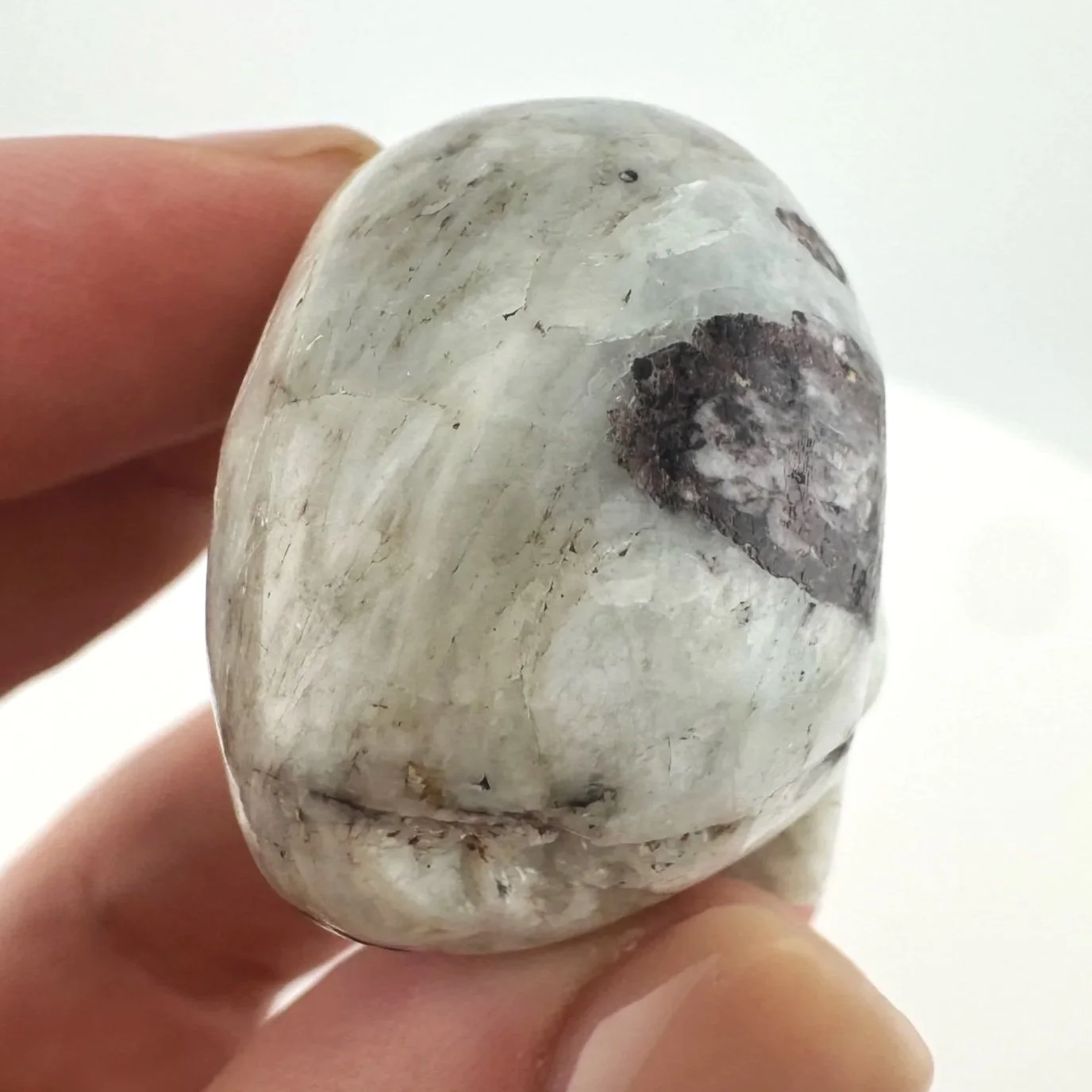 Leandro de Souza Pink Tourmaline in Feldspar Skull