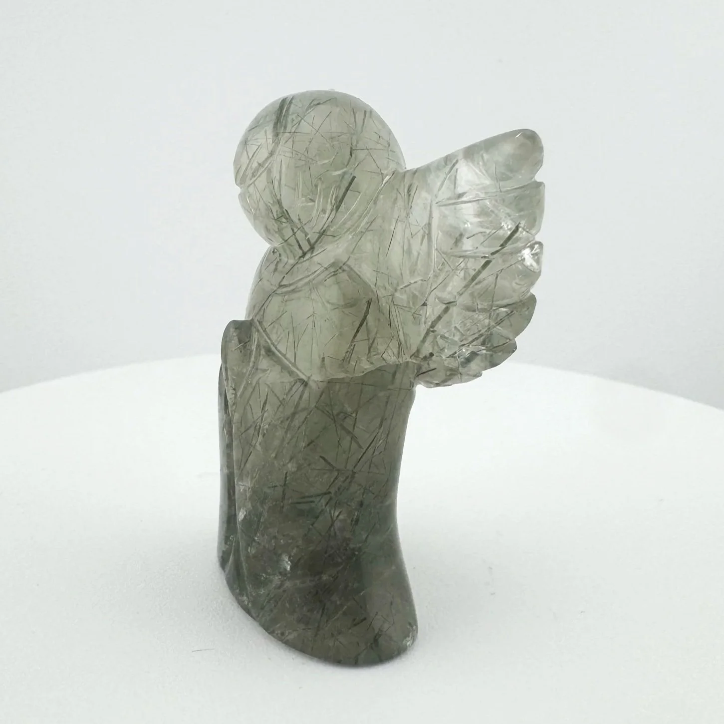 Leandro de Souza Epidote in Quartz Angel