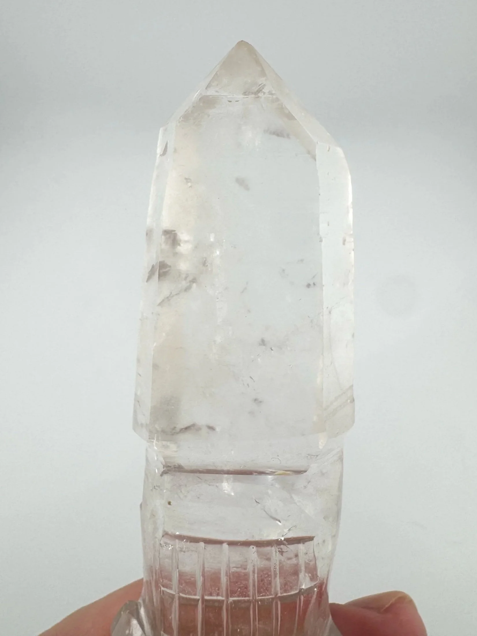 Leandro de Souza Cathedral Quartz Shaman Skull Wand