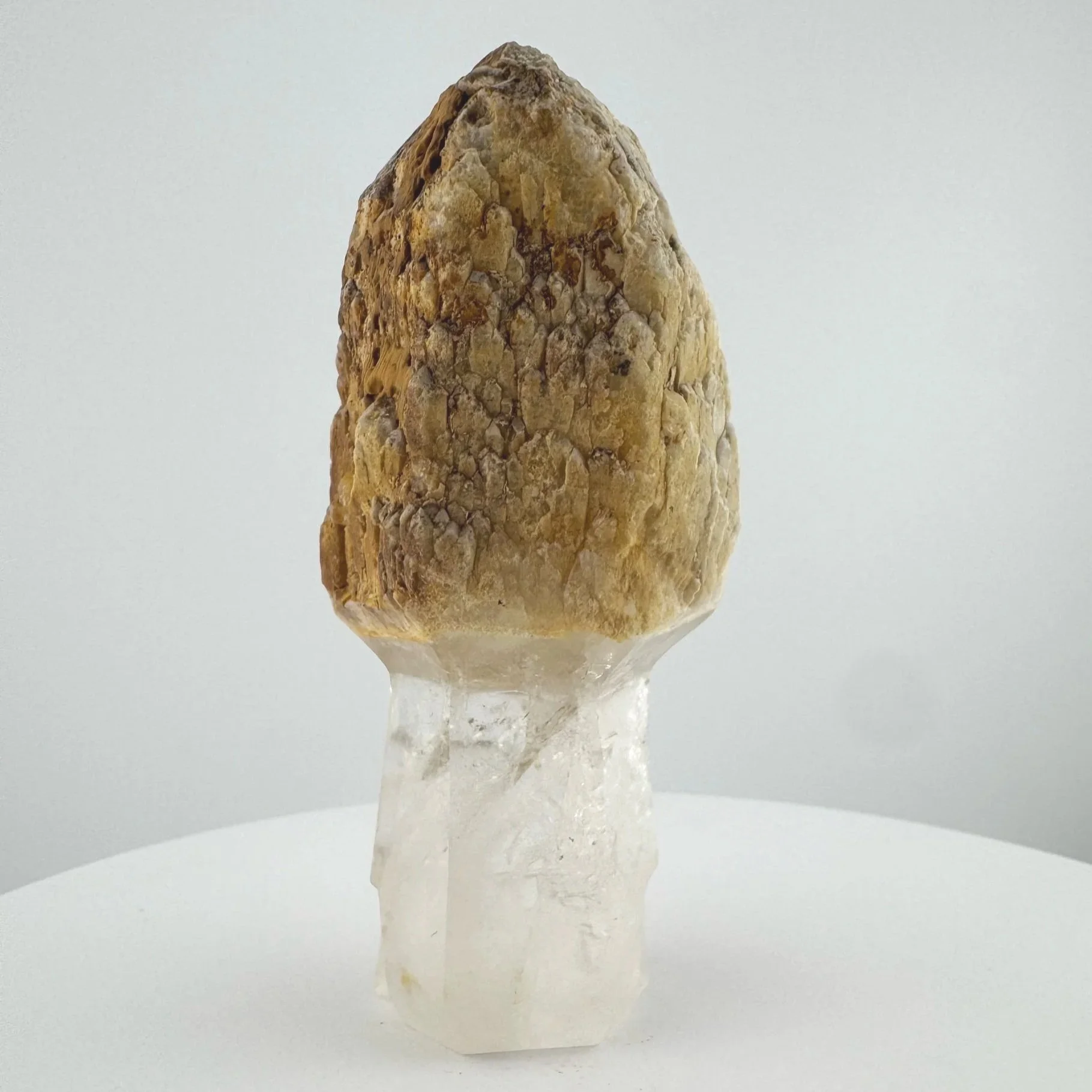 Igor de Souza Candle Quartz Shaman Skull