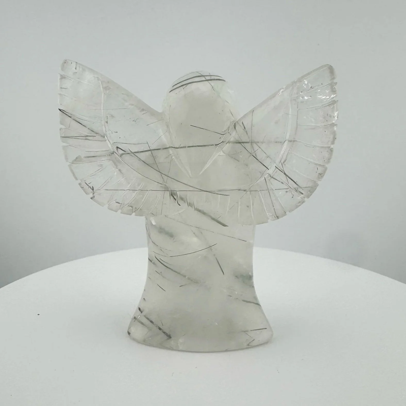Leandro de Souza Epidote in Quartz Angel