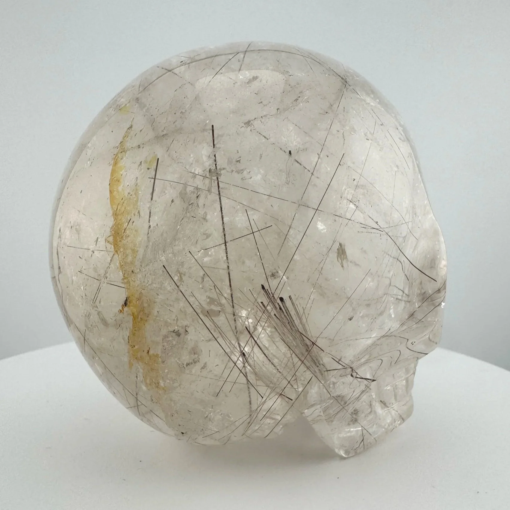 Leandro de Souza Red Rutile in Quartz Magical Child