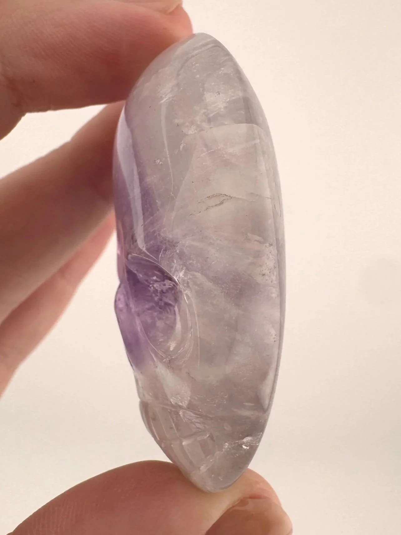 Leandro de Souza Phantom Amethyst Magical Child Palm Skull