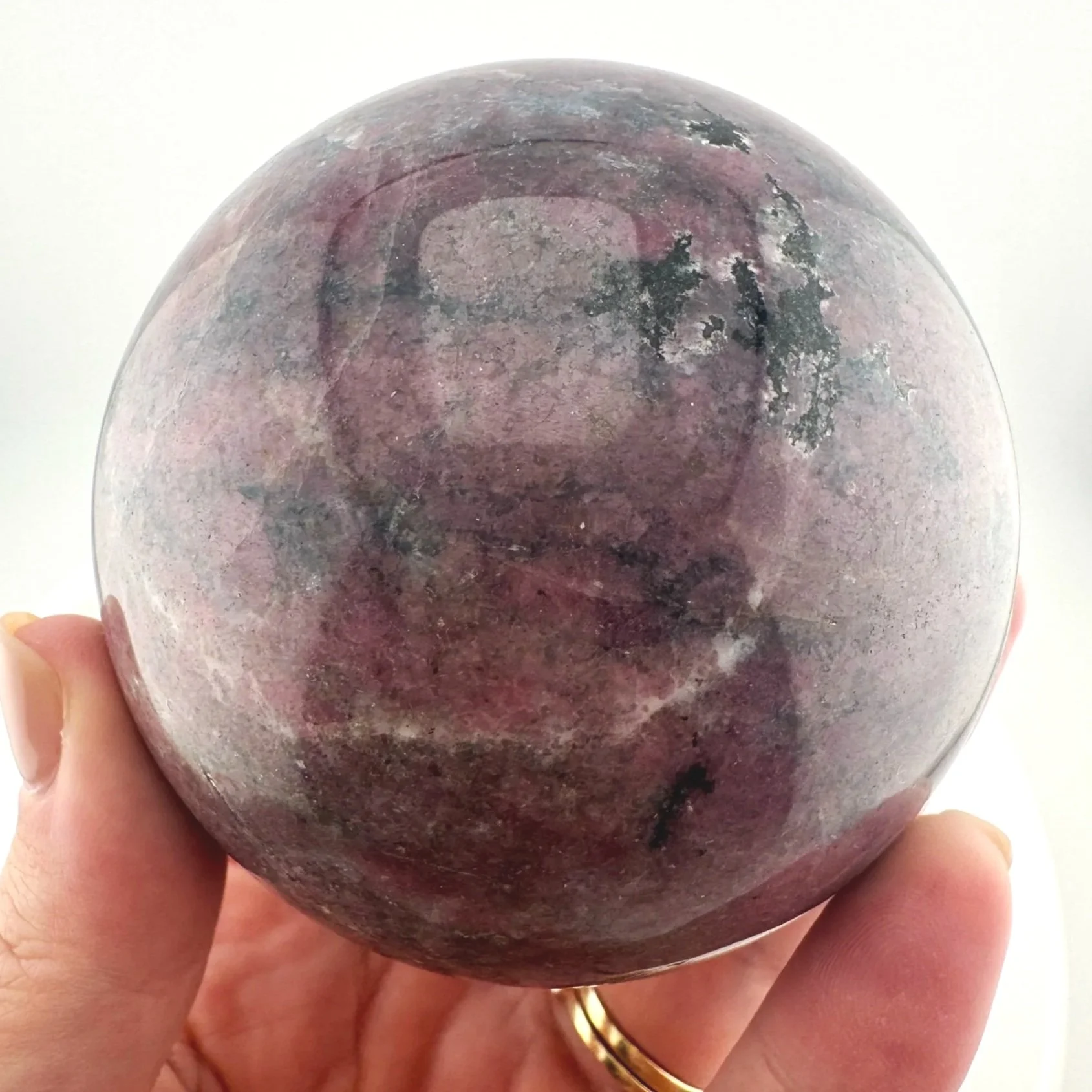 Leandro de Souza Rhodonite Sphere