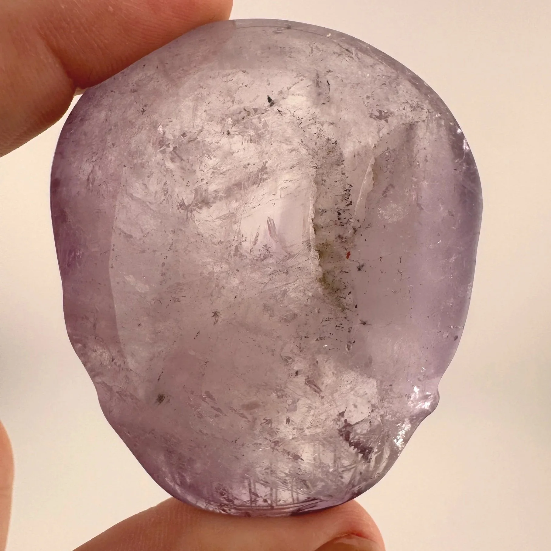 Leandro de Souza Phantom Amethyst Magical Child Palm Skull