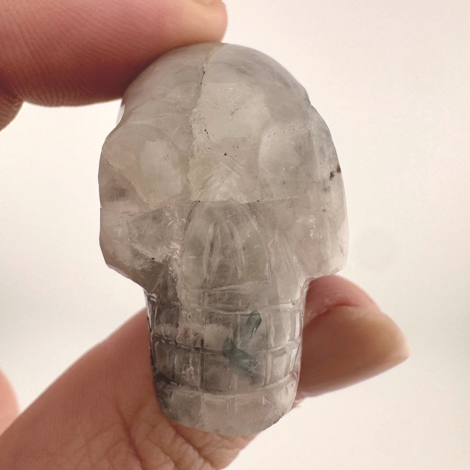 Igor de Souza Paraiba Tourmaline in Feldspar Skull