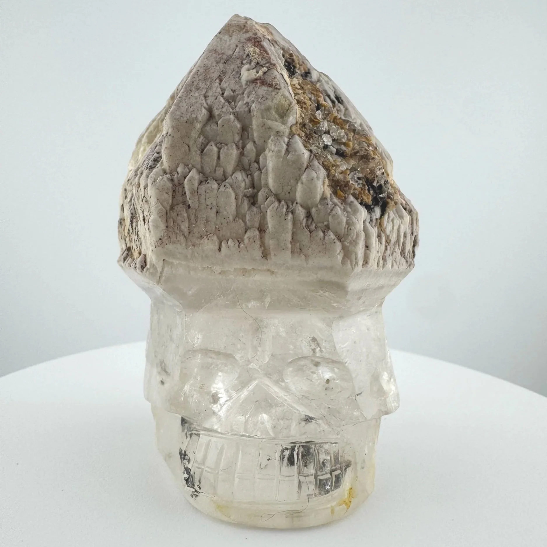 Igor de Souza Candle Quartz Shaman Skull