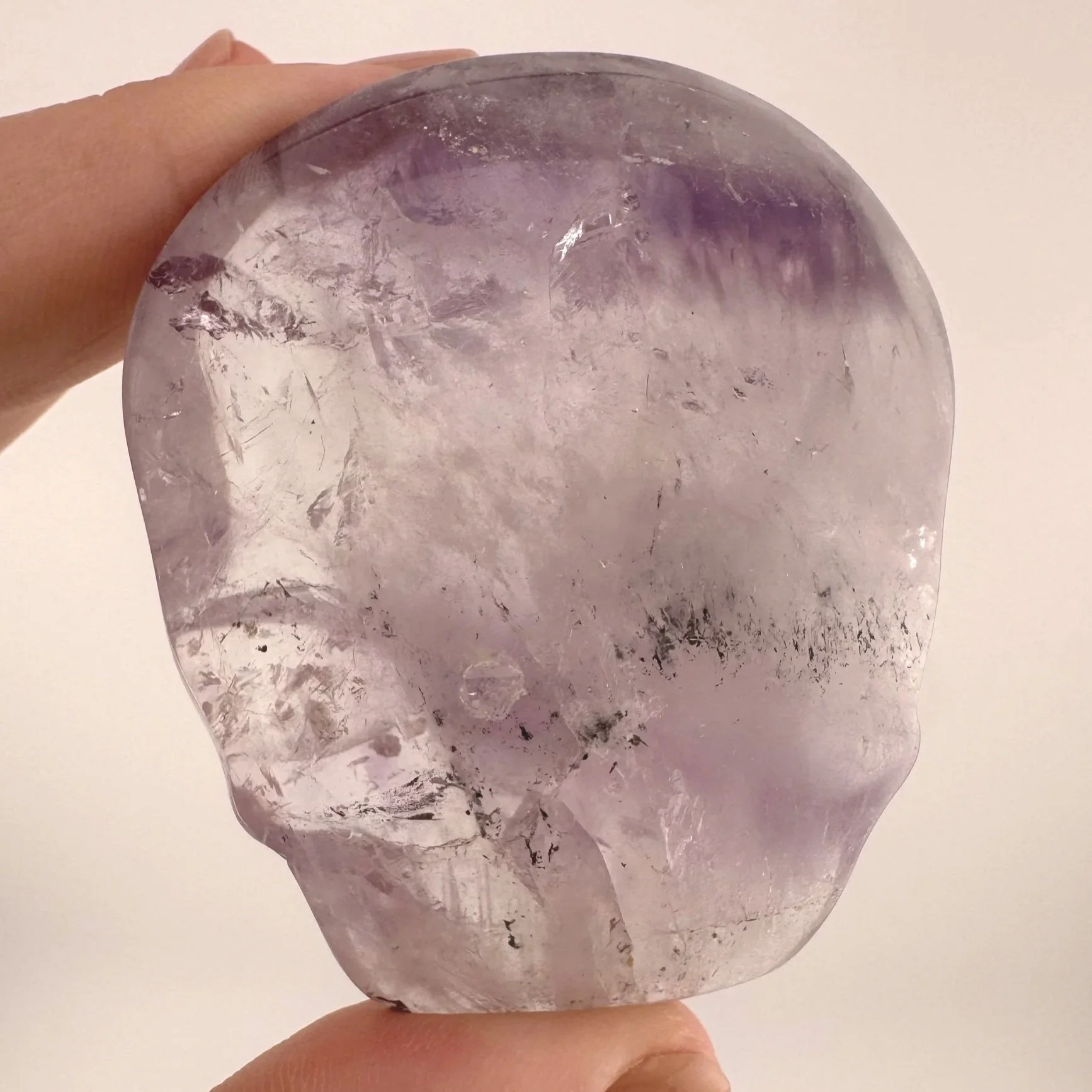 Leandro de Souza Phantom Amethyst Magical Child Palm Skull