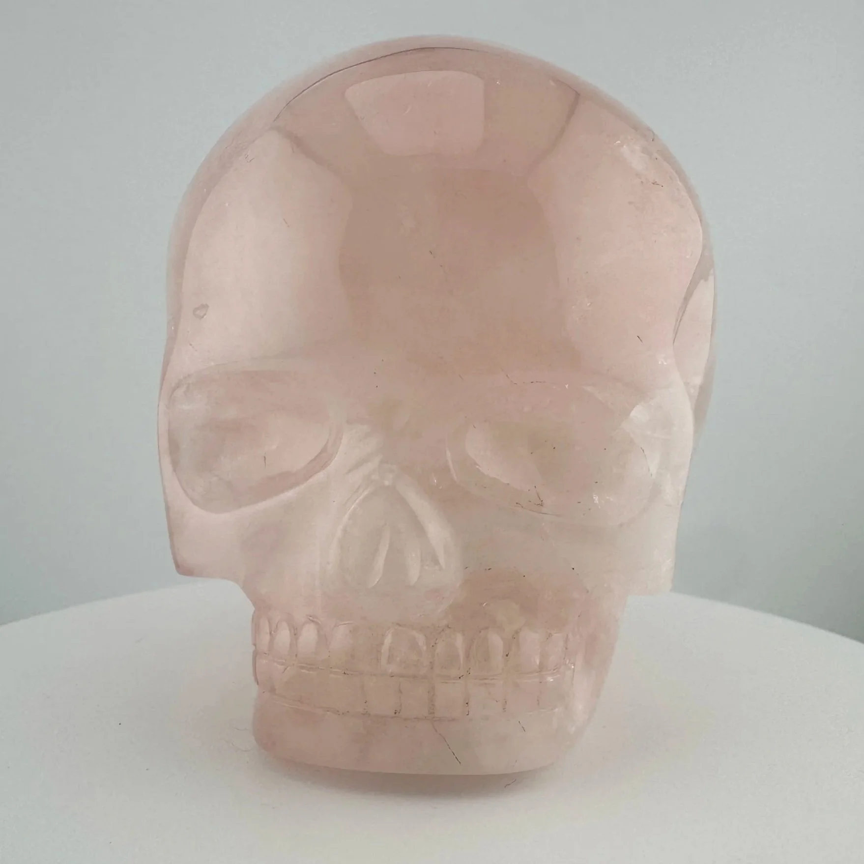 Leandro de Souza Rose Quartz Magical Child Skull