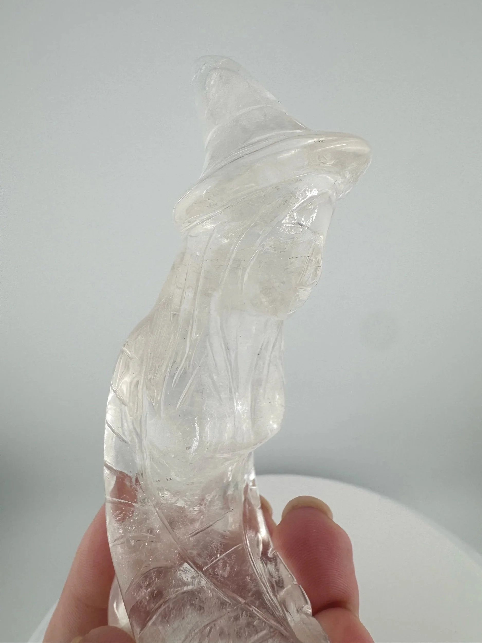 Leandro de Souza Cathedral Quartz Witch Carving