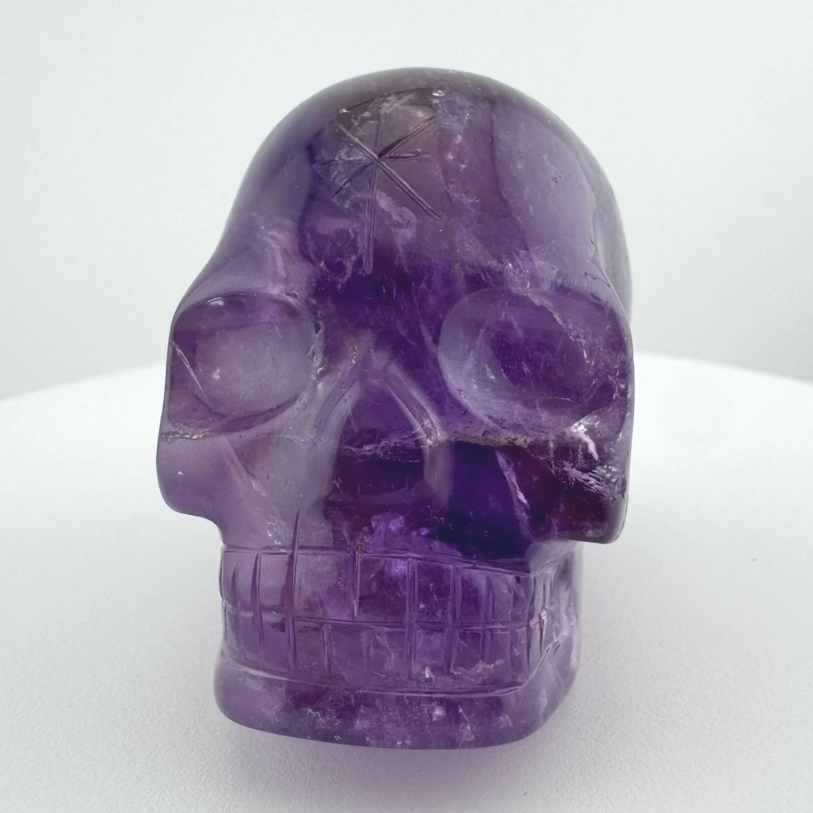 Leandro de Souza Amethyst with Citrine Skull