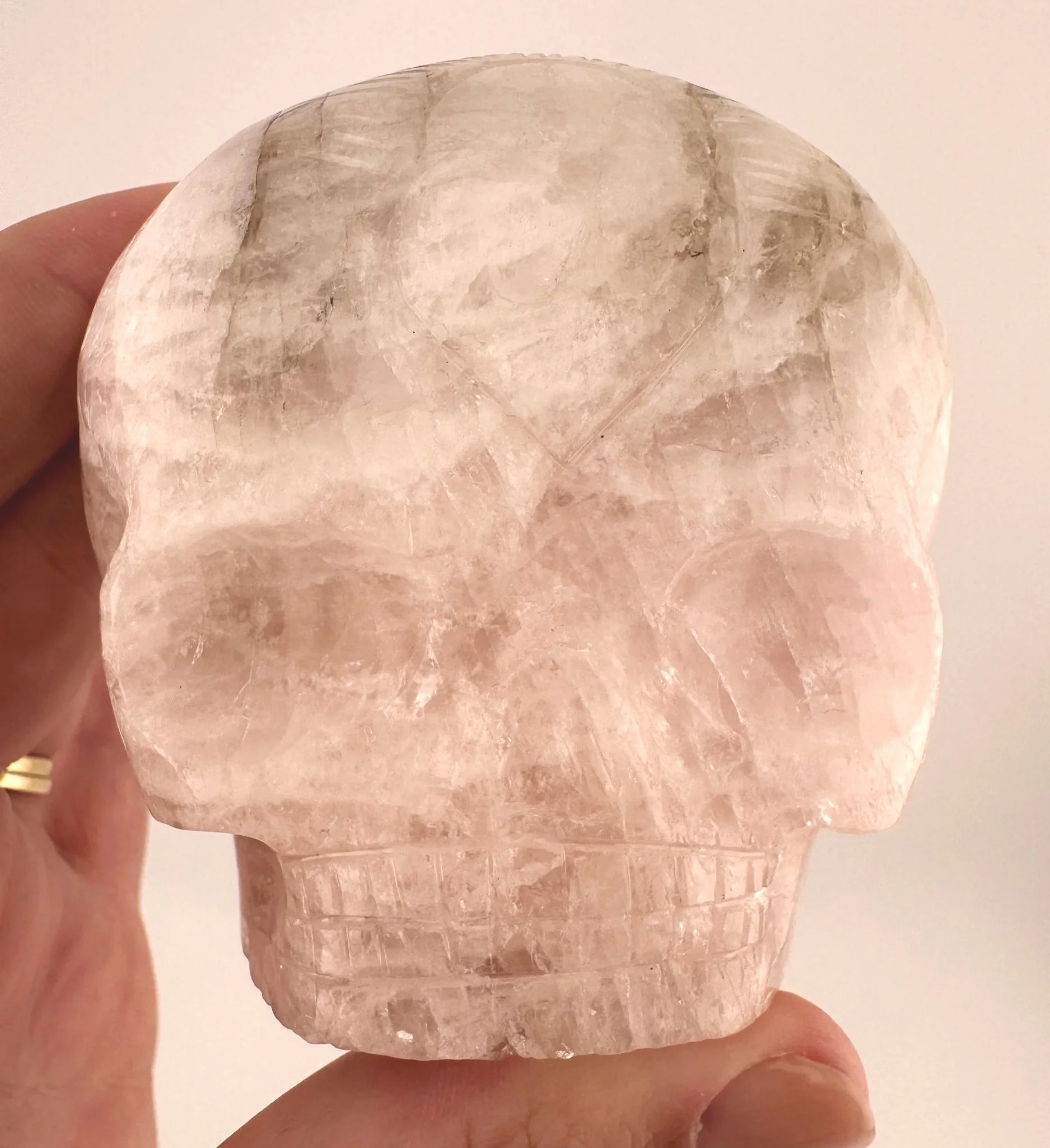 Leandro de Souza Morganite Shaman Skull