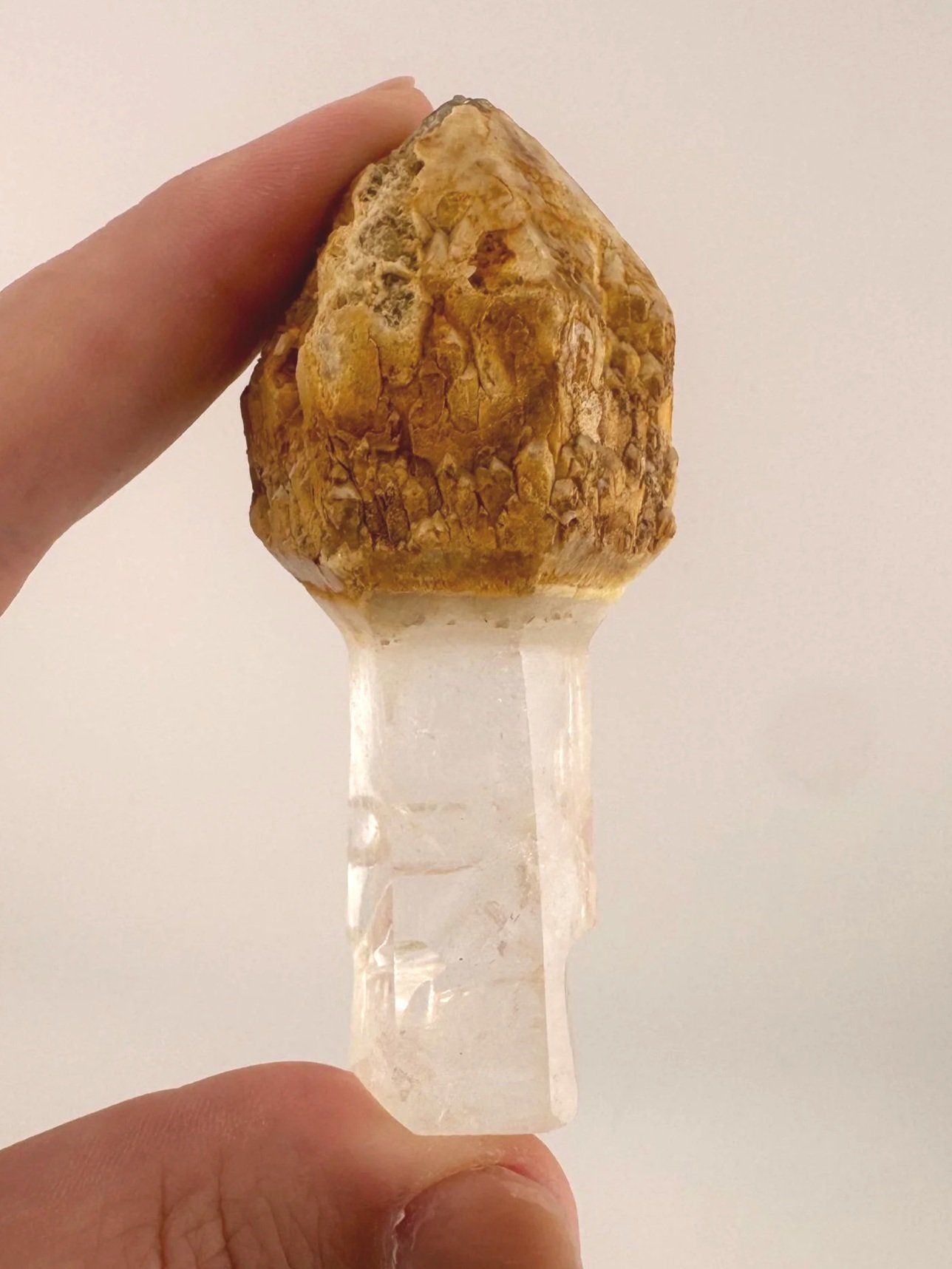 Igor de Souza Candle Quartz Shaman Skull