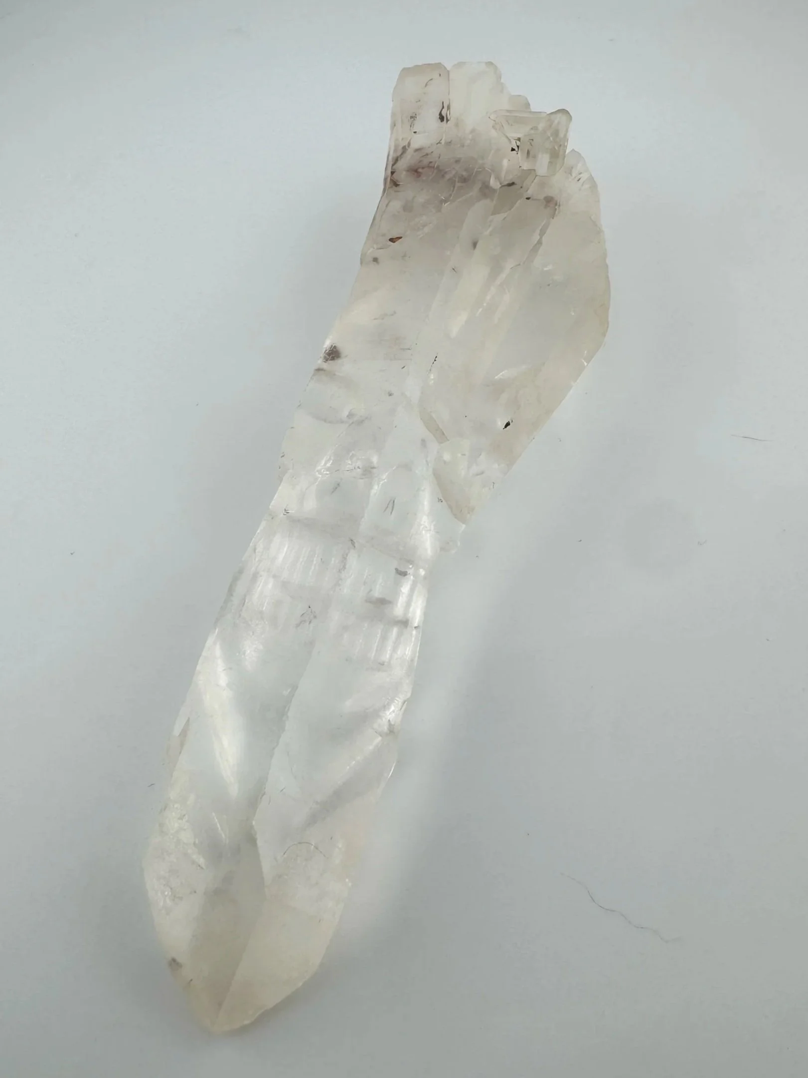 Leandro de Souza Cathedral Quartz Shaman Skull Wand