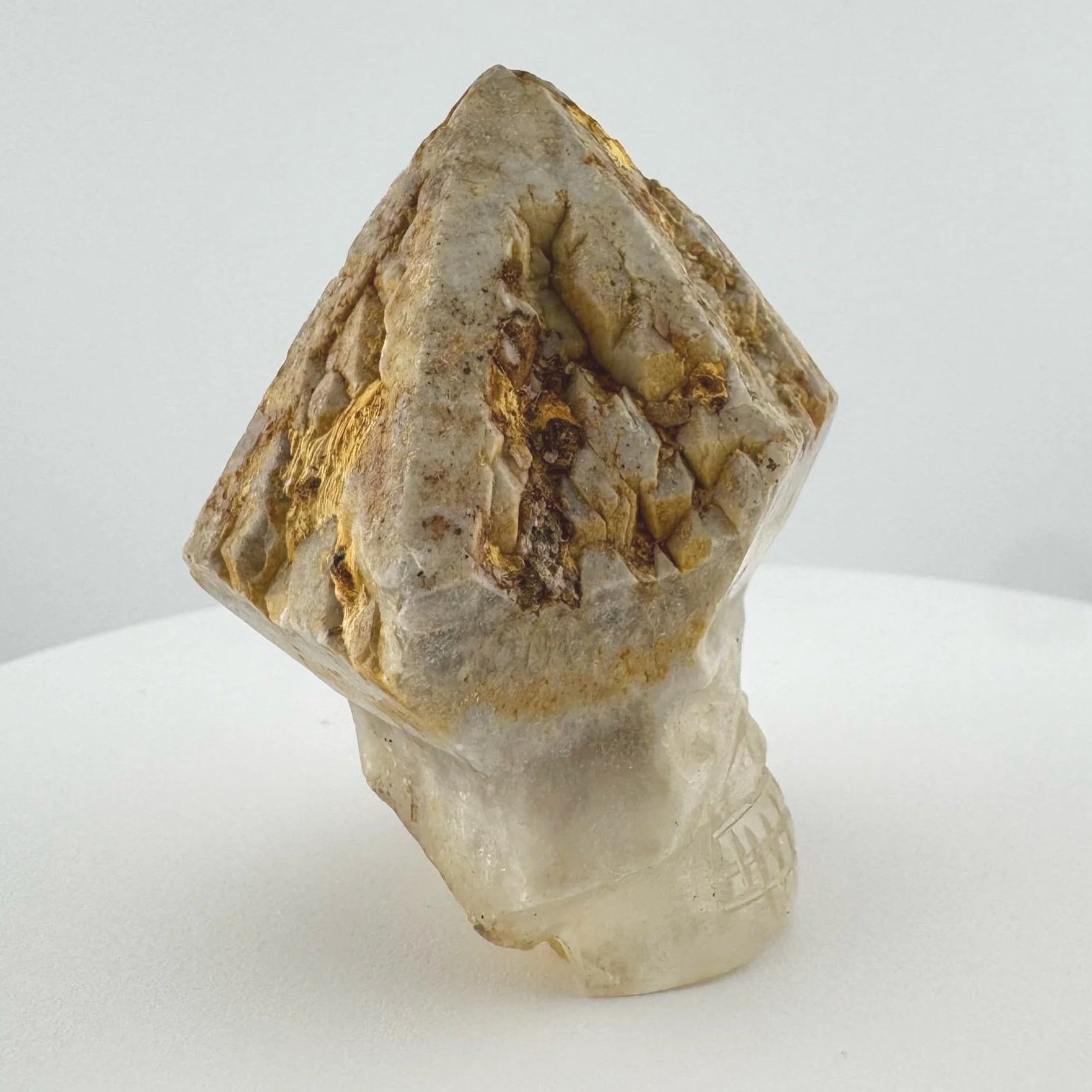 Igor de Souza Candle Quartz Shaman Skull
