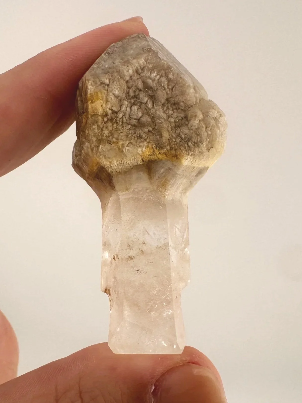 Igor de Souza Candle Quartz Shaman Skull