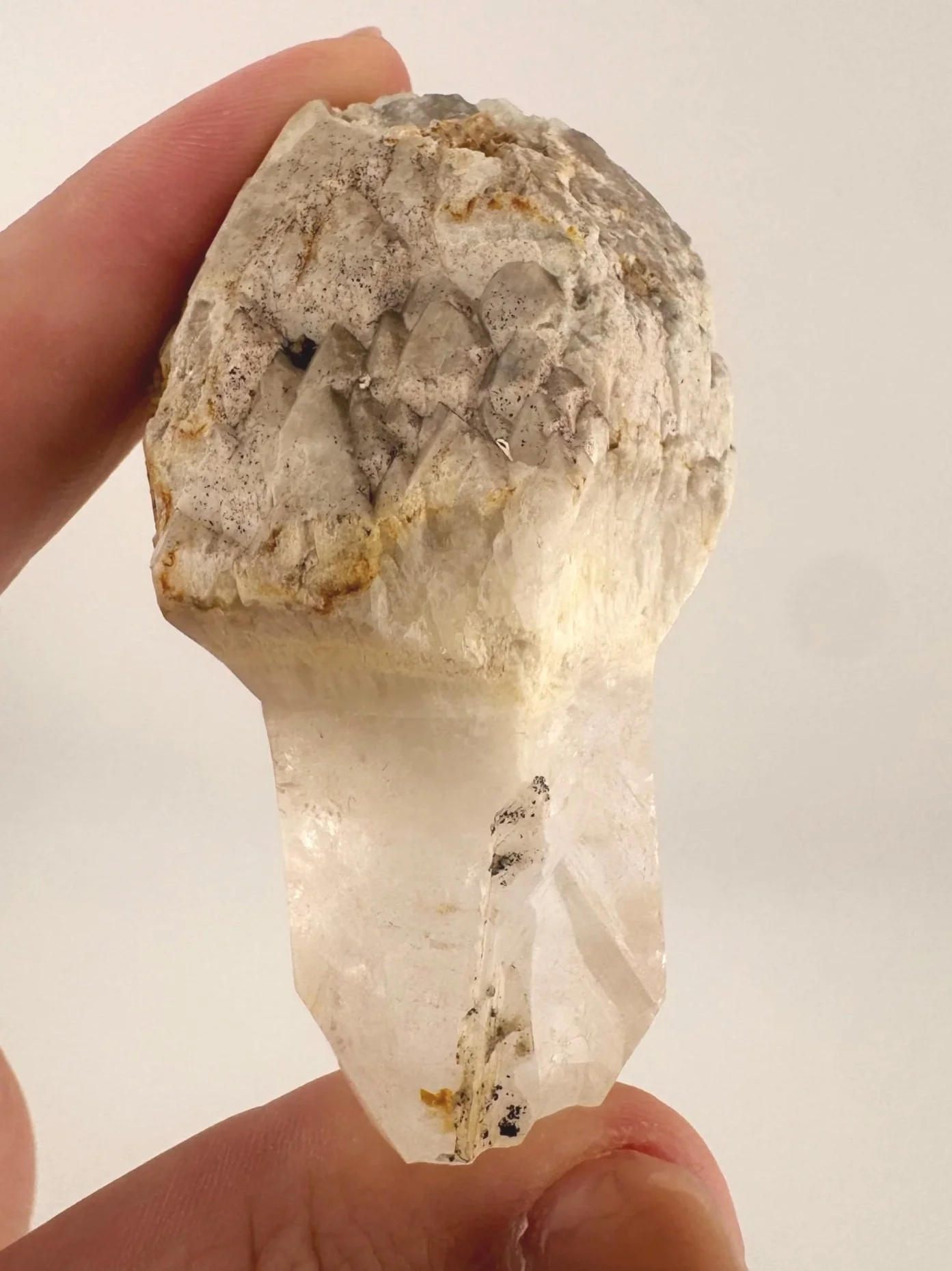 Igor de Souza Candle Quartz Shaman Skull