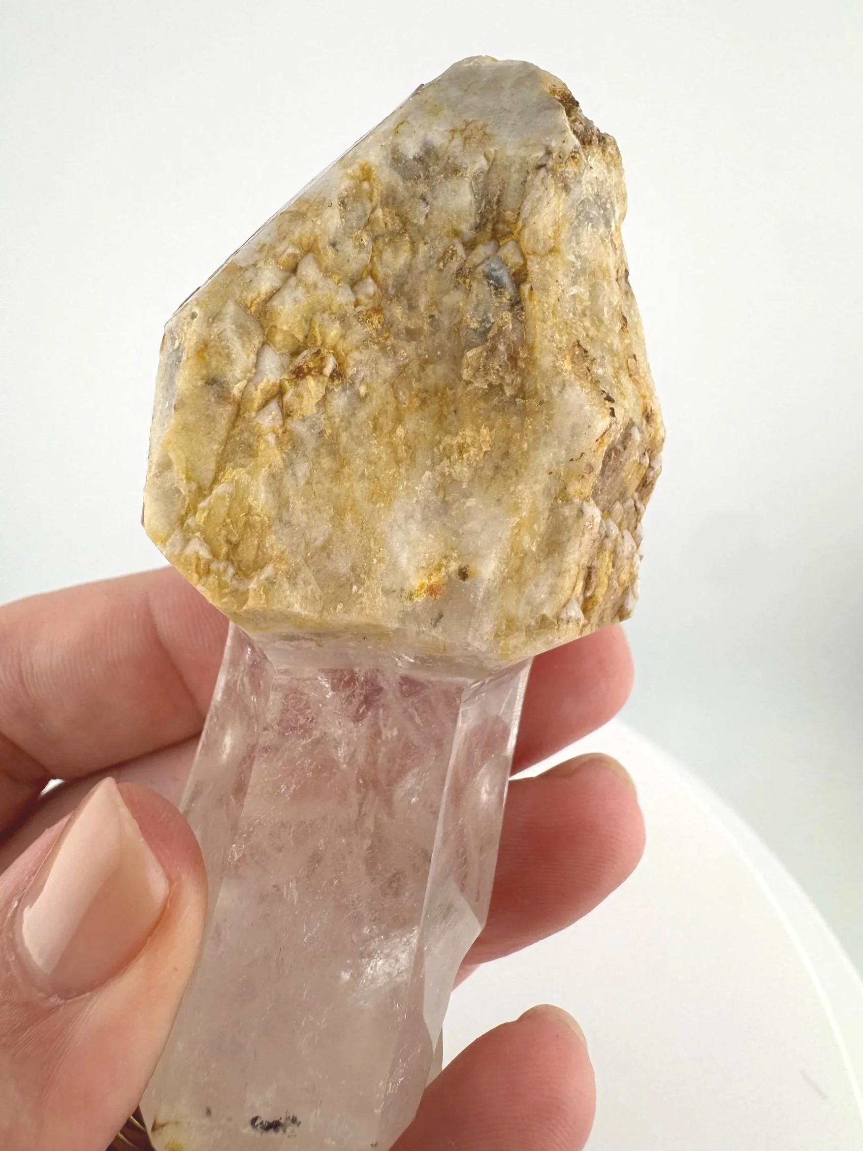 Igor de Souza Candle Quartz Shaman Skull