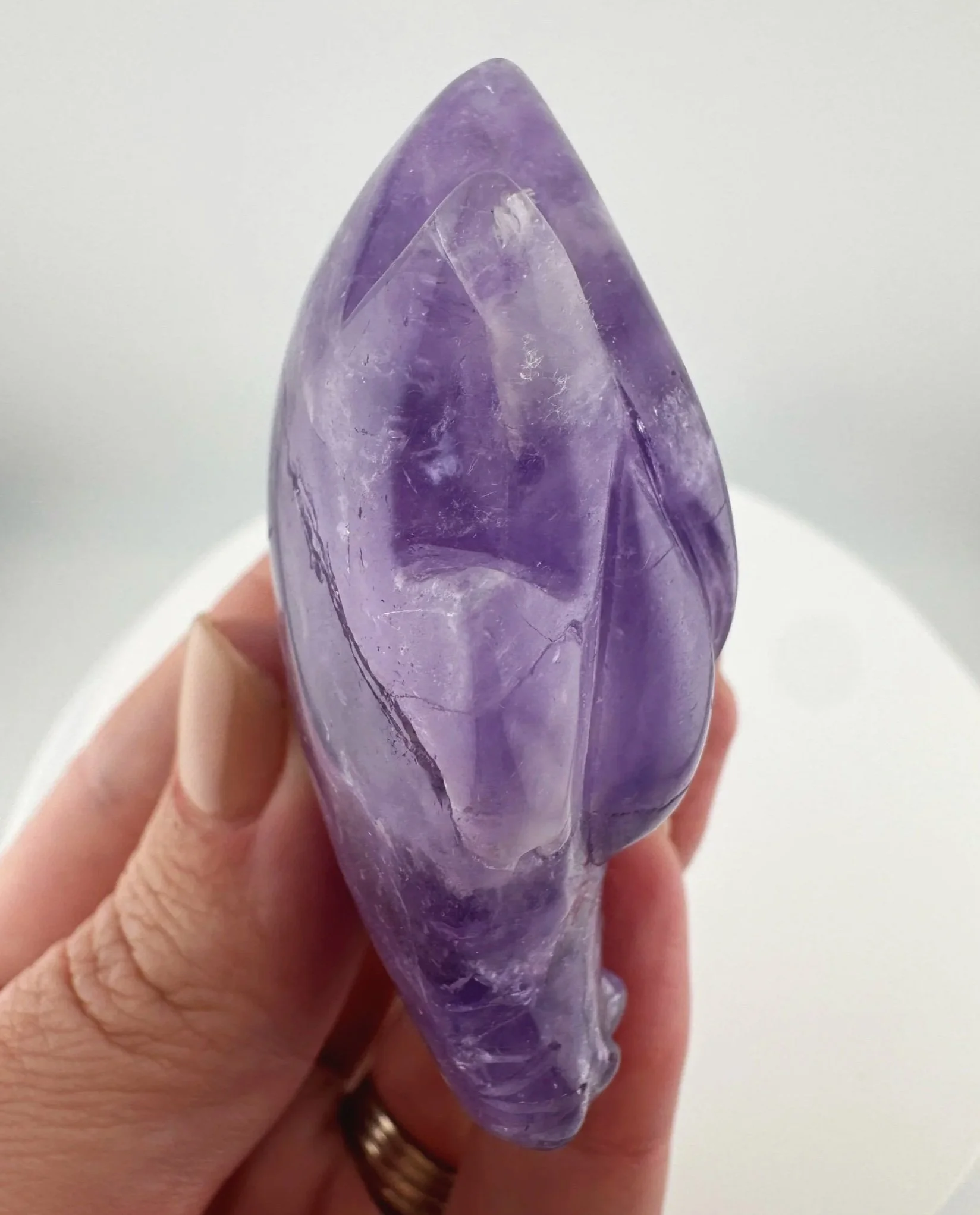 Leandro de Souza Amethyst Dragon Skull
